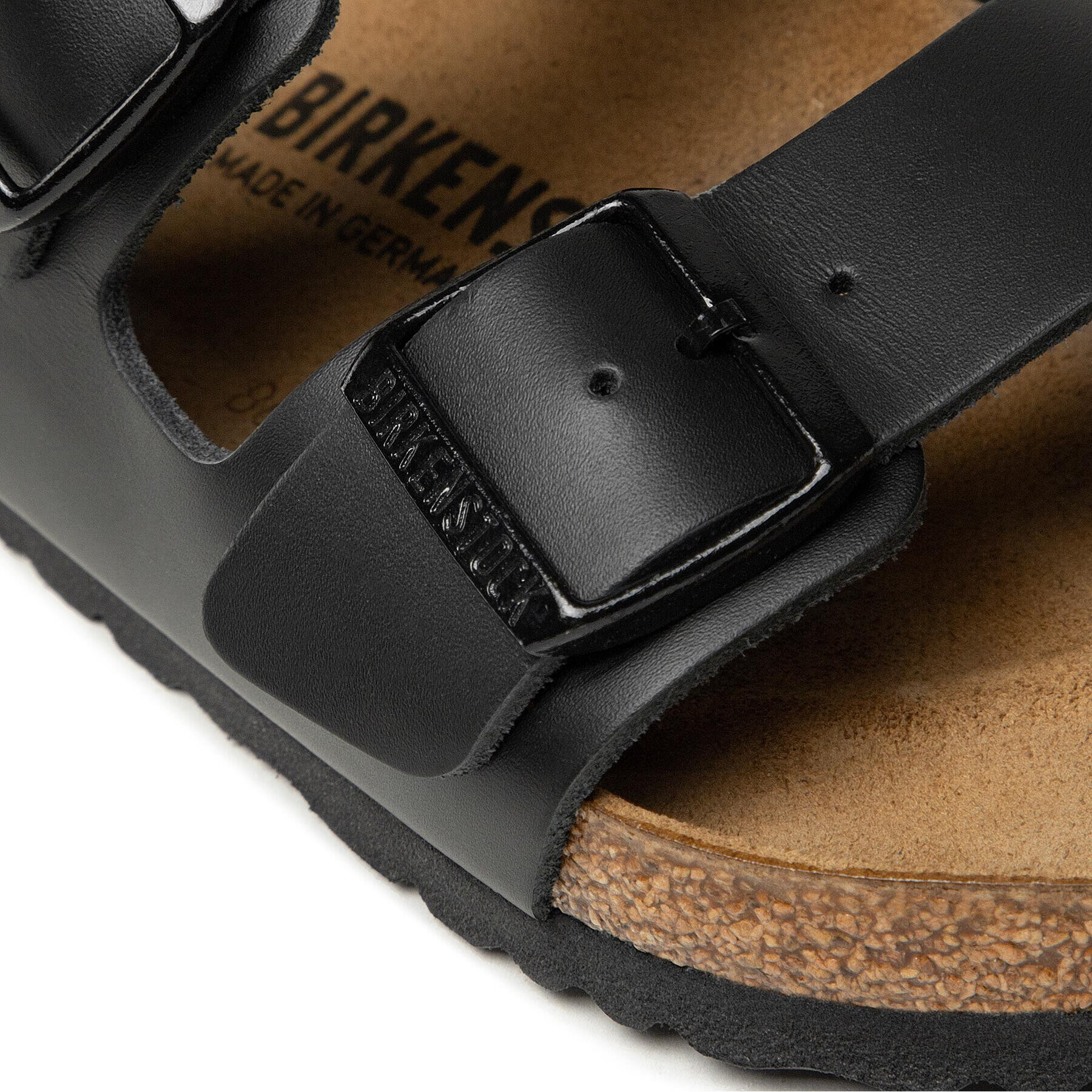 Birkenstock Sandale Milano Bs 0034191 Negru - Pled.ro