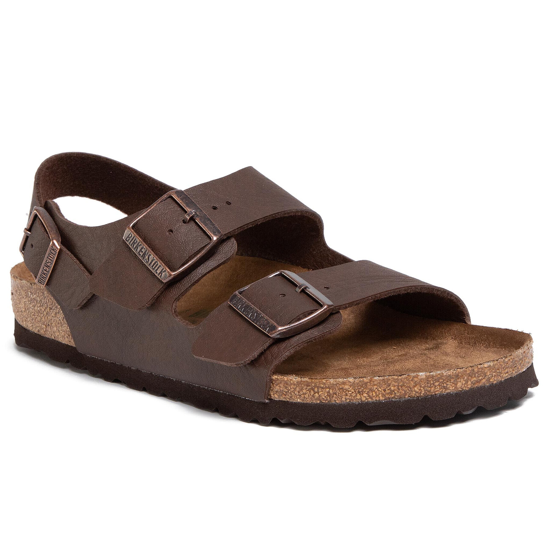 Birkenstock Sandale Milano Bs 1018175 Maro - Pled.ro