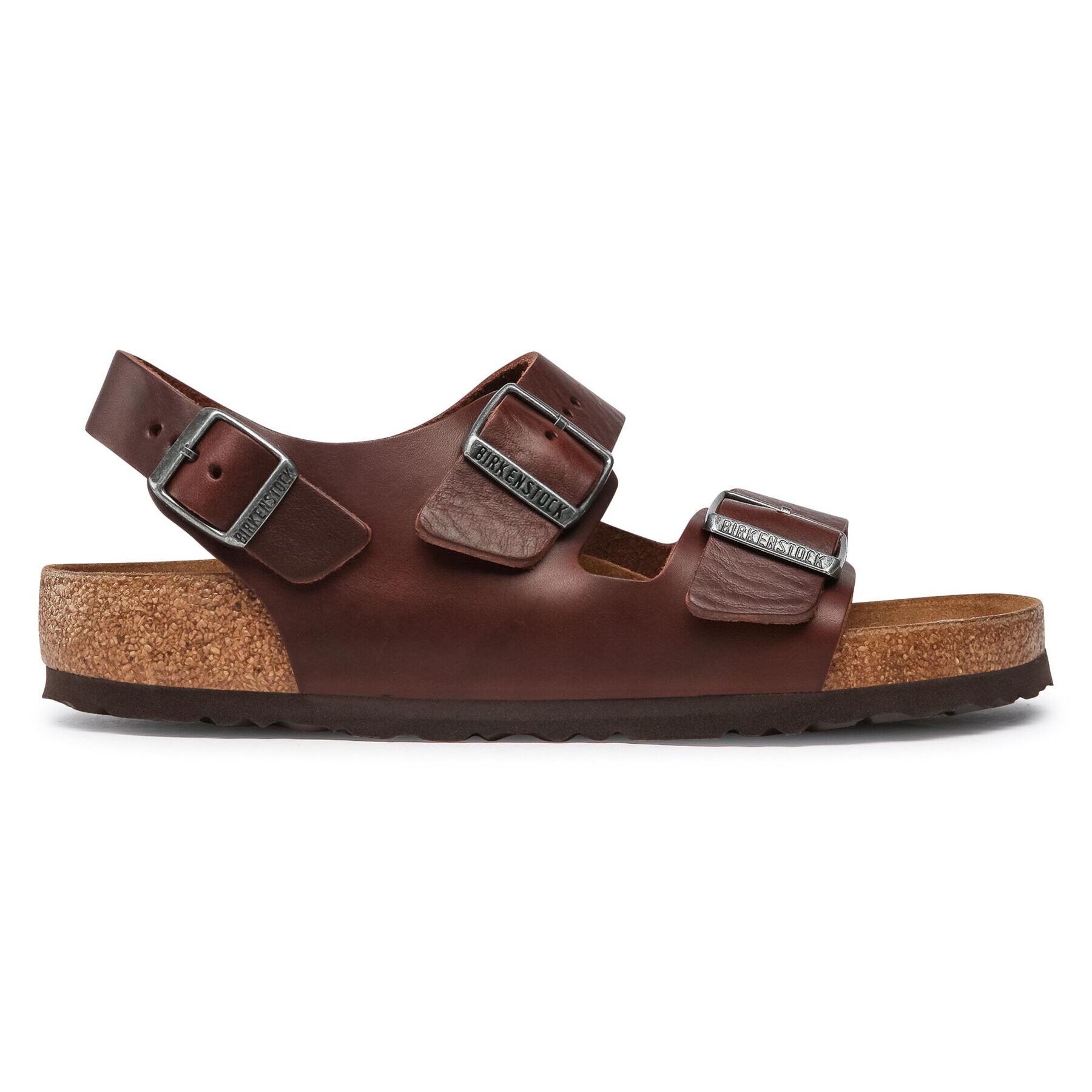 Birkenstock Sandale Milano Bs 1018691 Maro - Pled.ro