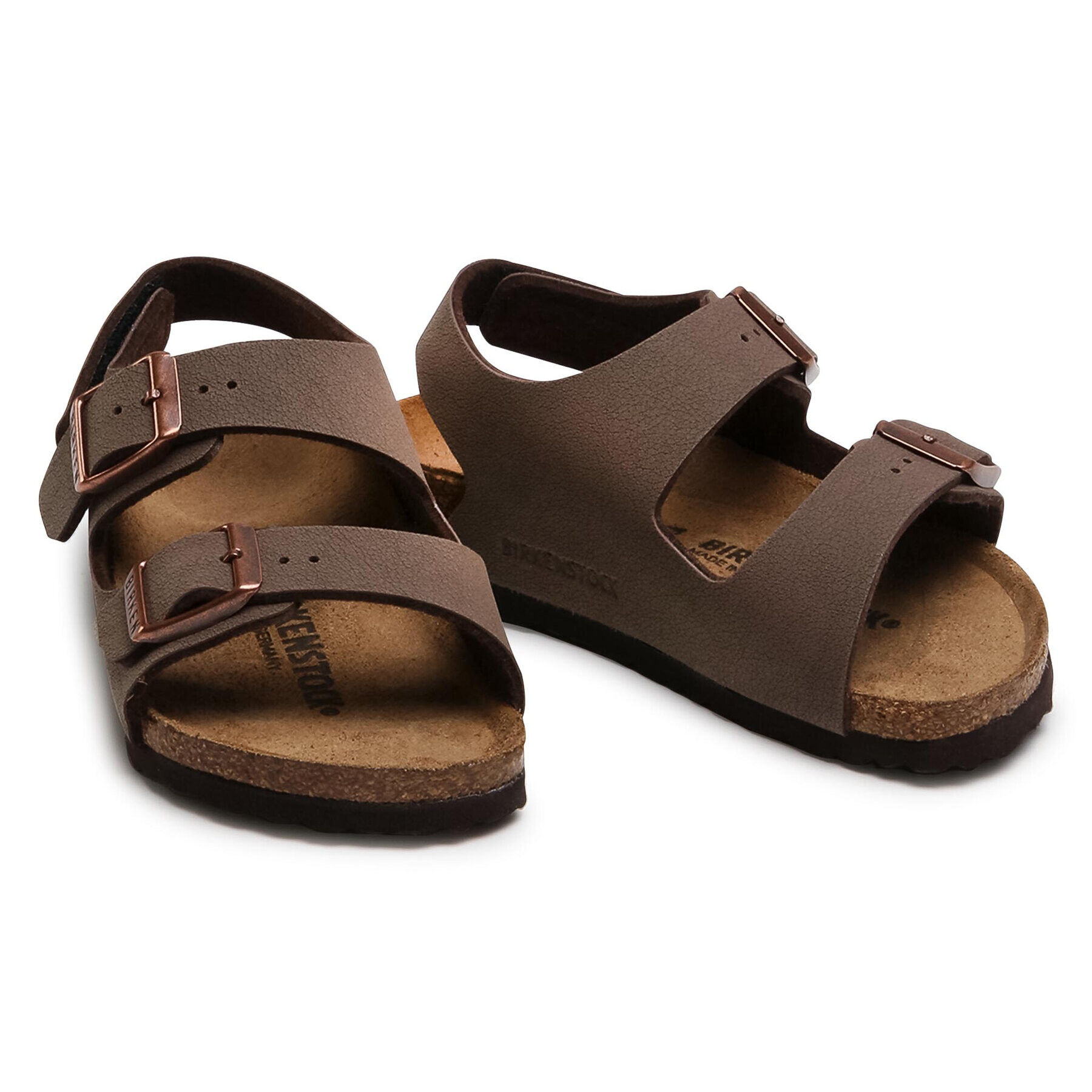 Birkenstock Sandale Milano Hl Kids 1018637 Maro - Pled.ro