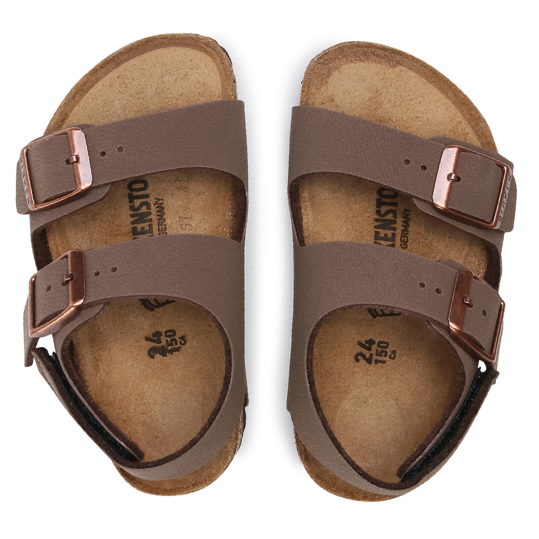 Birkenstock Sandale Milano Hl Kids 1018637 Maro - Pled.ro