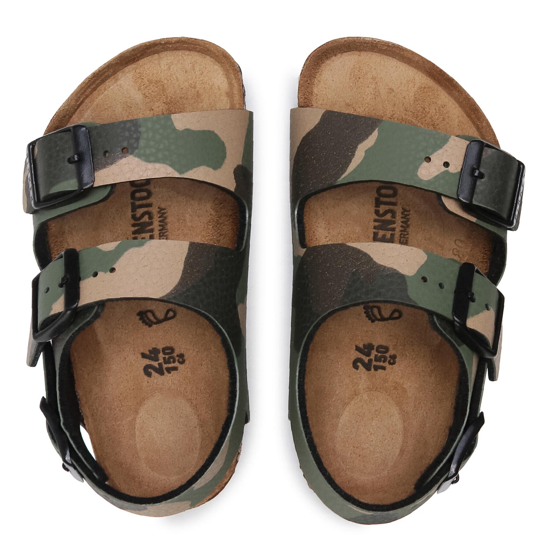 Birkenstock Sandale Milano Kinder 1017377 Verde - Pled.ro