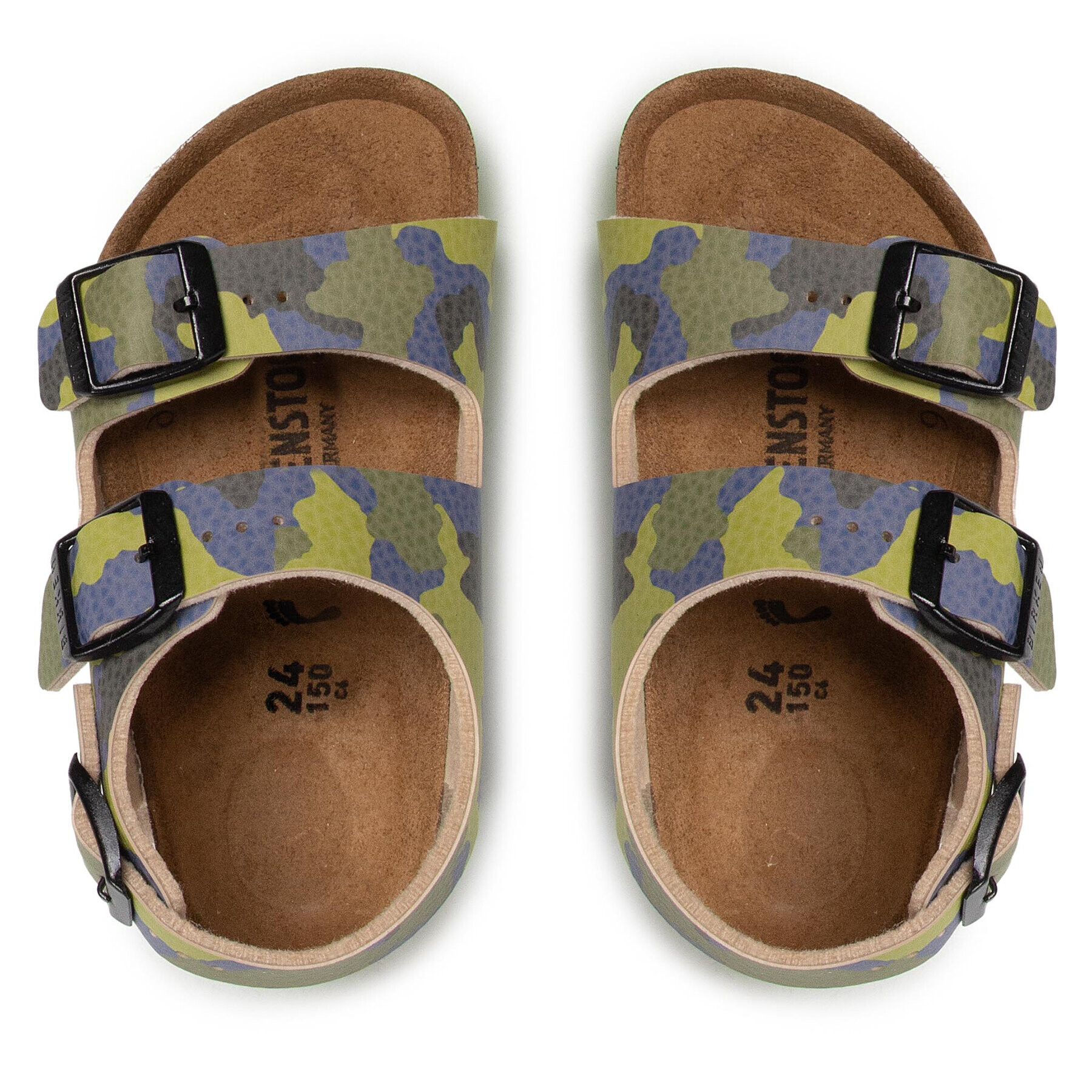 Birkenstock Sandale Milano Kinder 1022221 Verde - Pled.ro