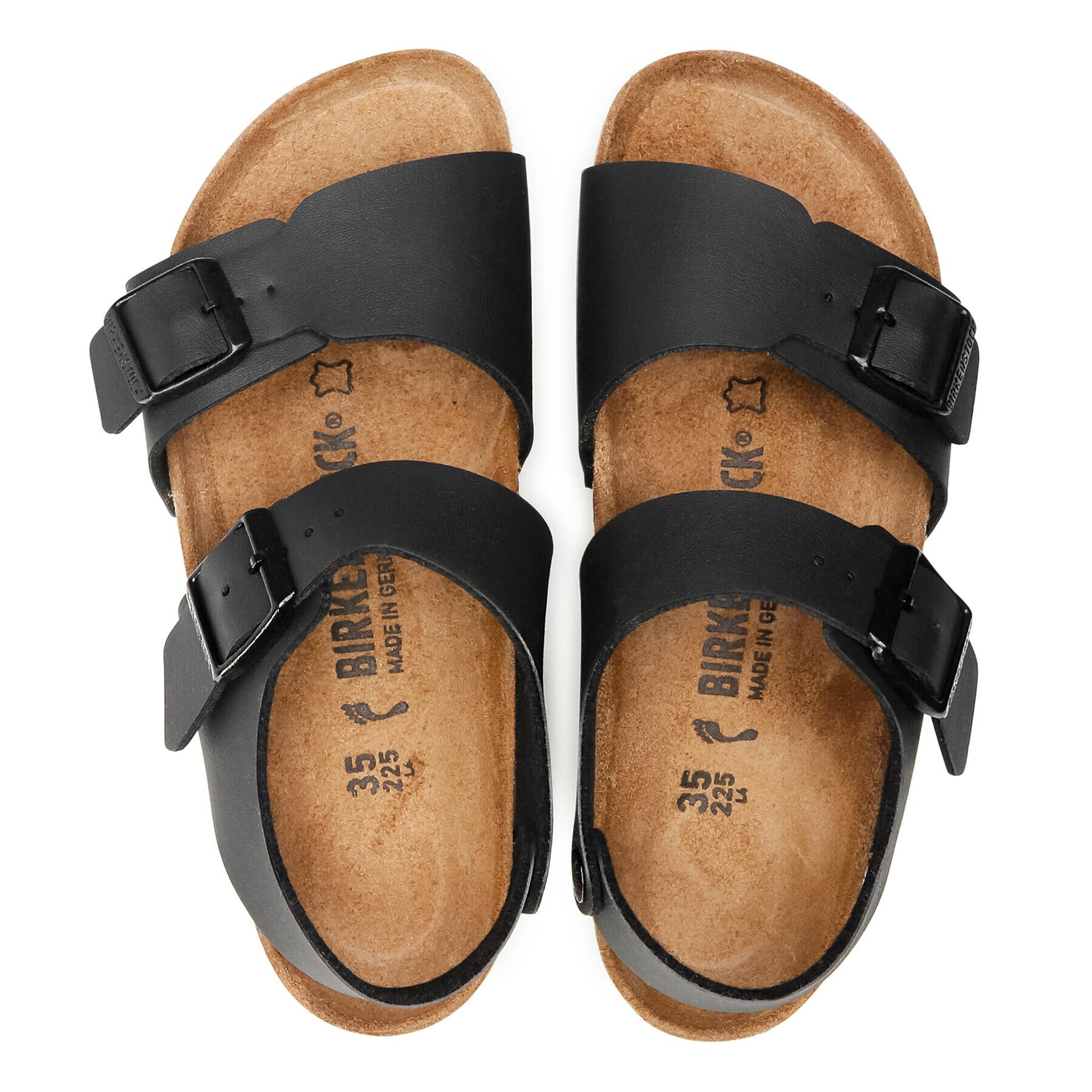 Birkenstock Sandale New York Kids Bs 0187603 Negru - Pled.ro