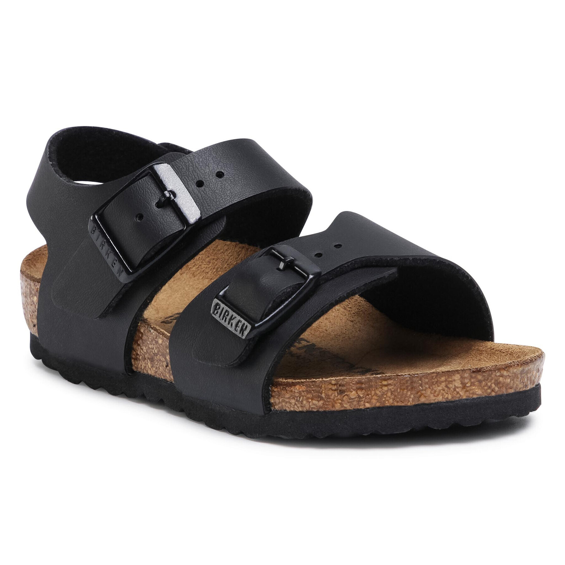 Birkenstock Sandale New York Kids Bs 187603 Negru - Pled.ro