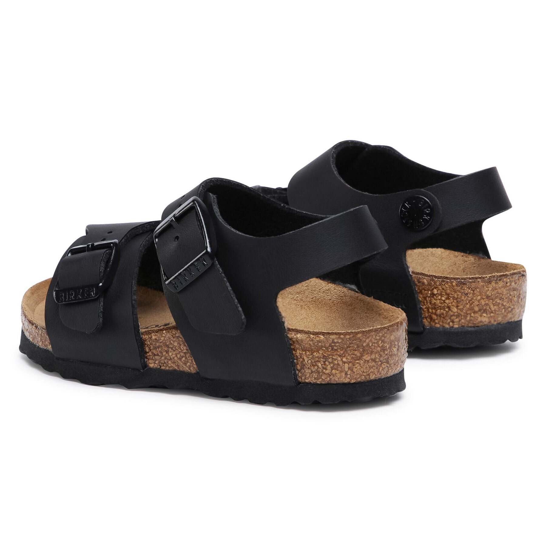 Birkenstock Sandale New York Kids Bs 187603 Negru - Pled.ro