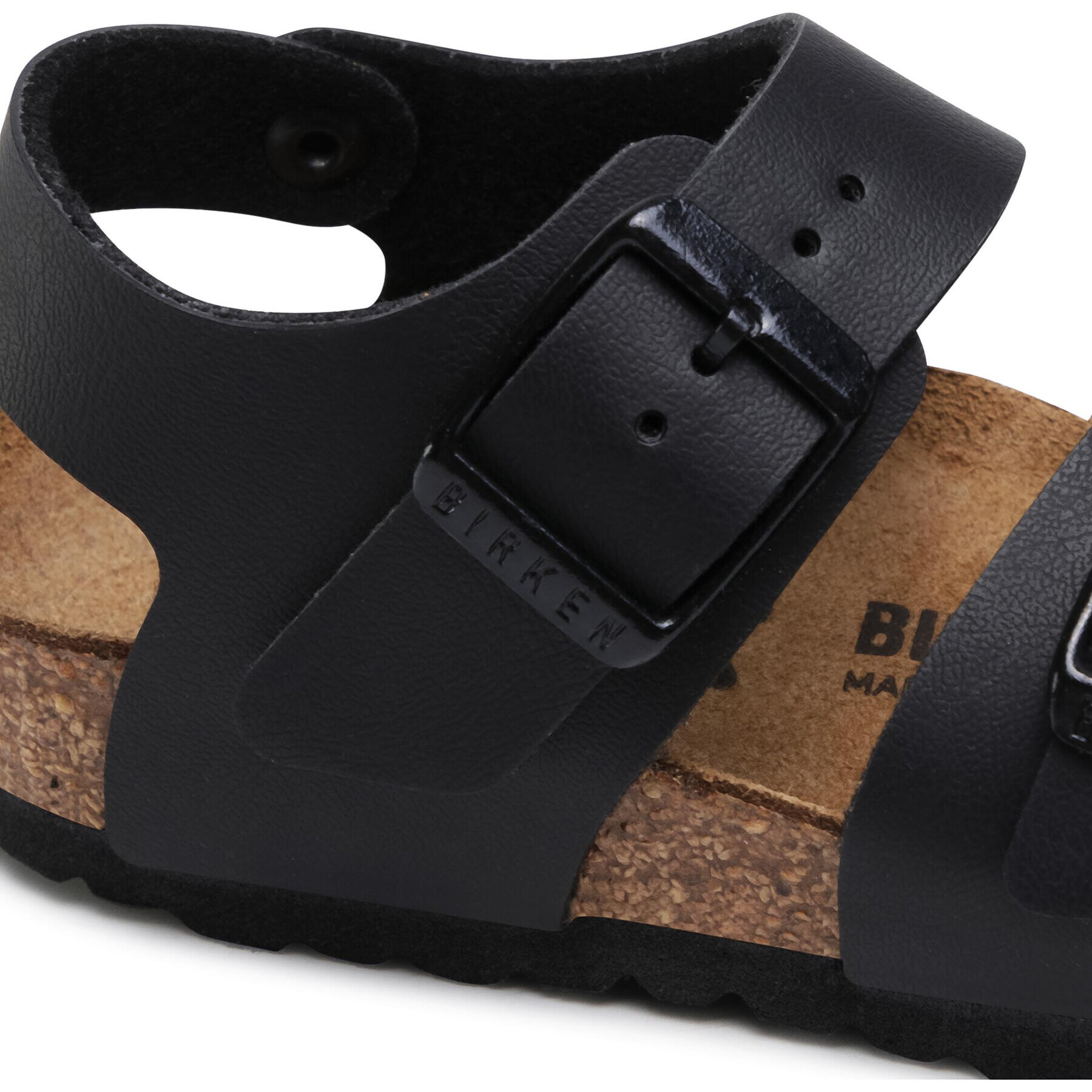 Birkenstock Sandale New York Kids Bs 187603 Negru - Pled.ro