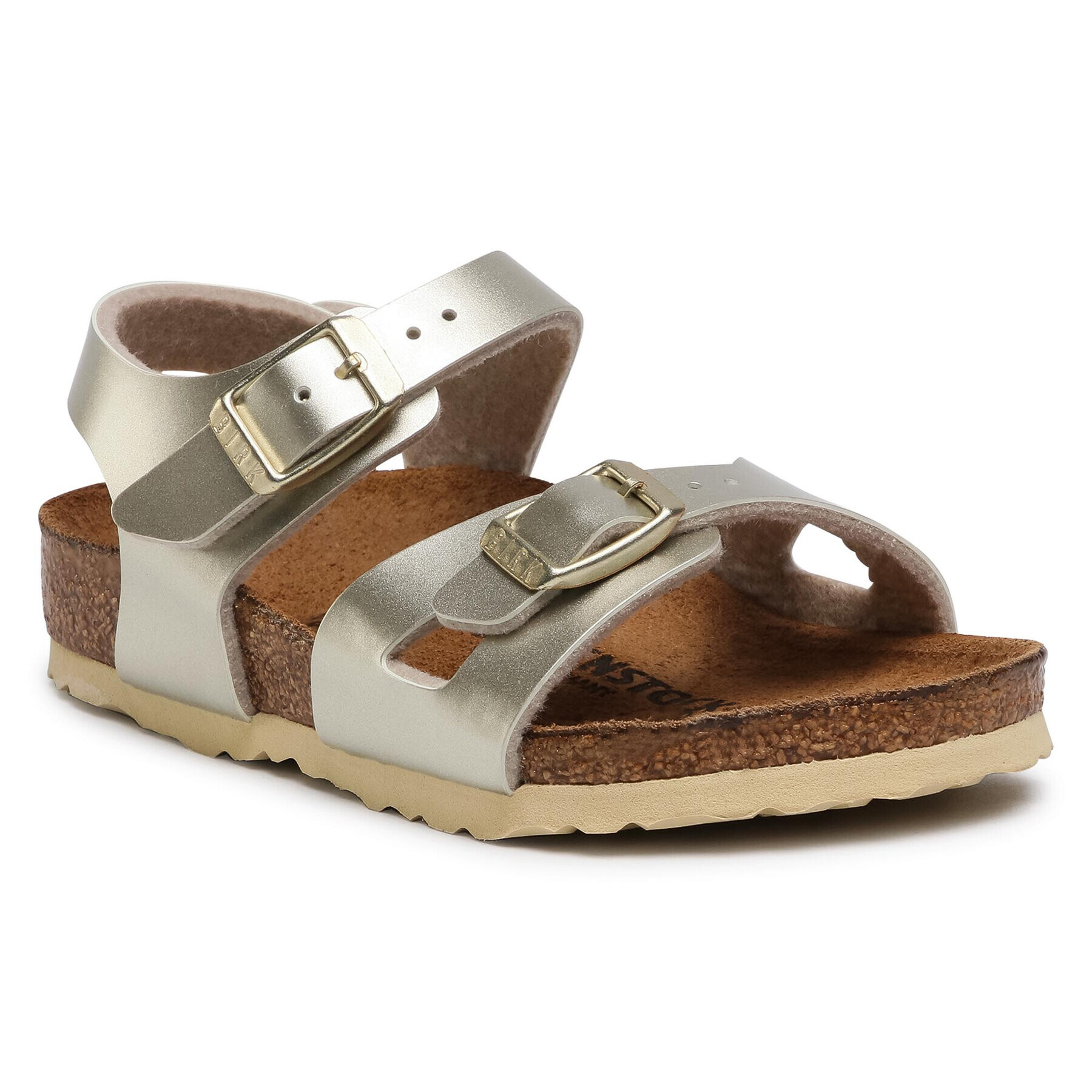 Birkenstock Sandale Rio Kids 1014826 Auriu - Pled.ro