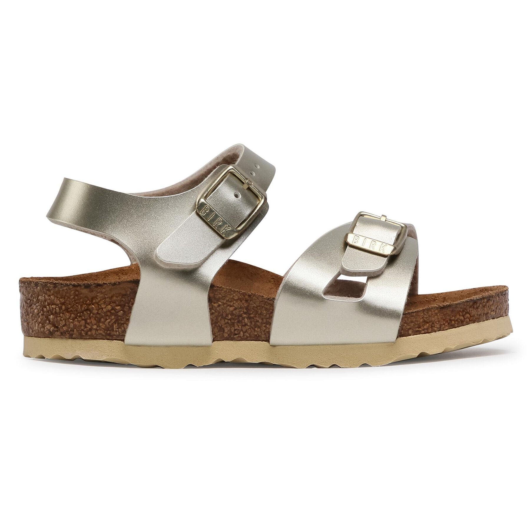 Birkenstock Sandale Rio Kids 1014826 Auriu - Pled.ro