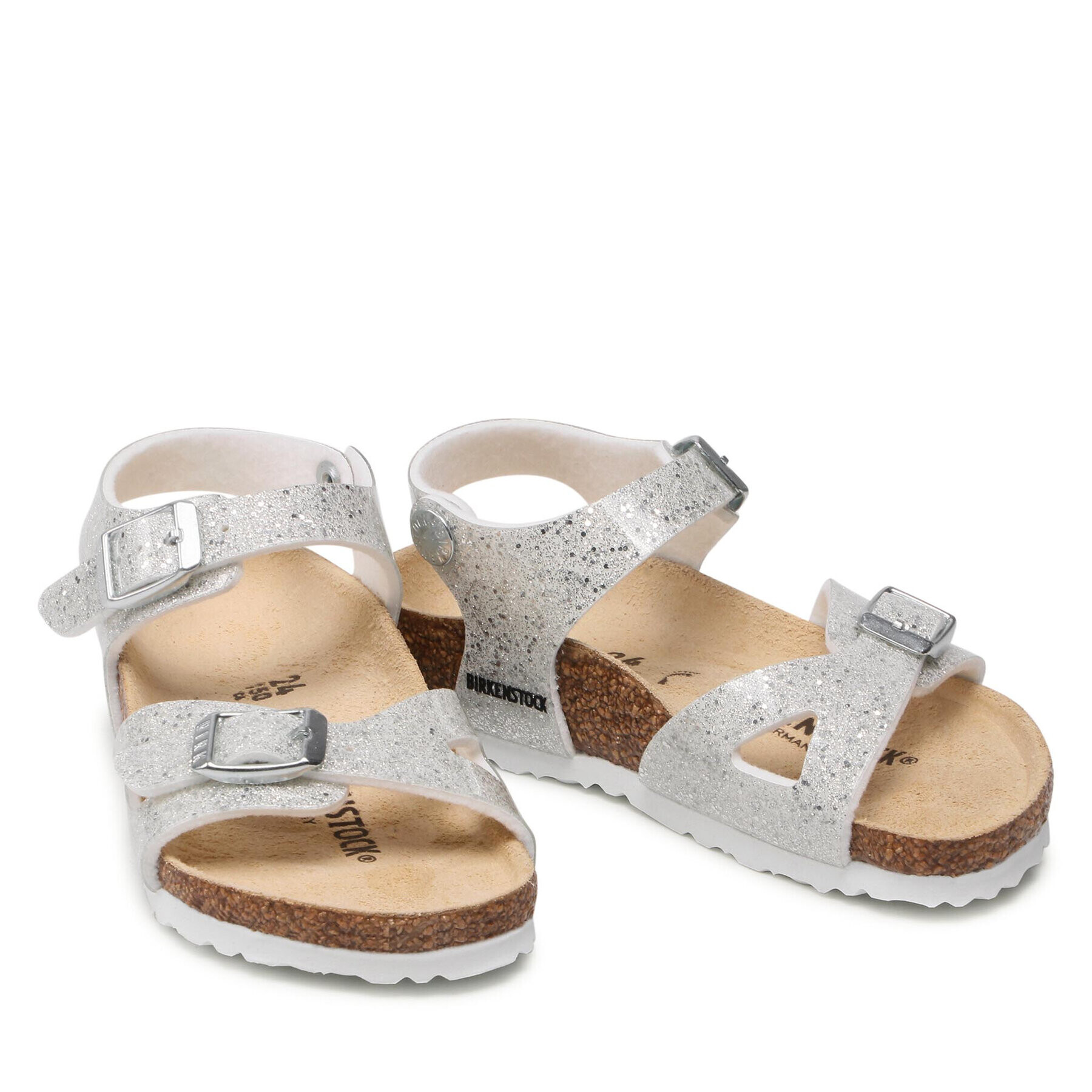 Birkenstock Sandale Rio Kids 1022198 Argintiu - Pled.ro