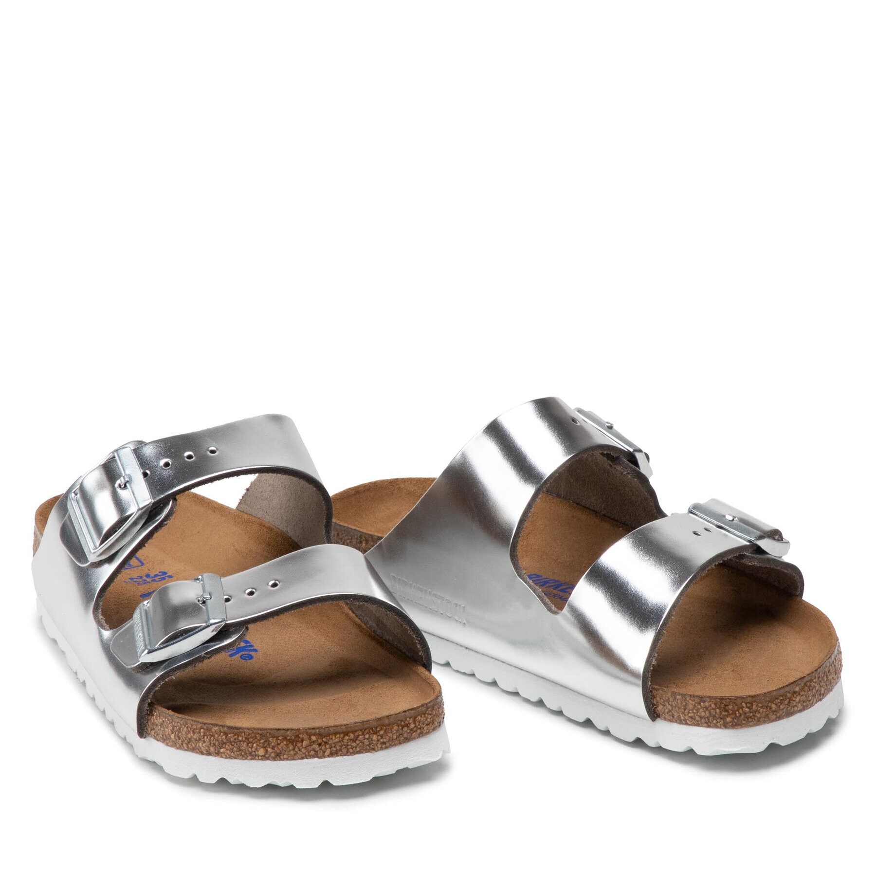 Birkenstock Șlapi Arizona 1005961 Argintiu - Pled.ro