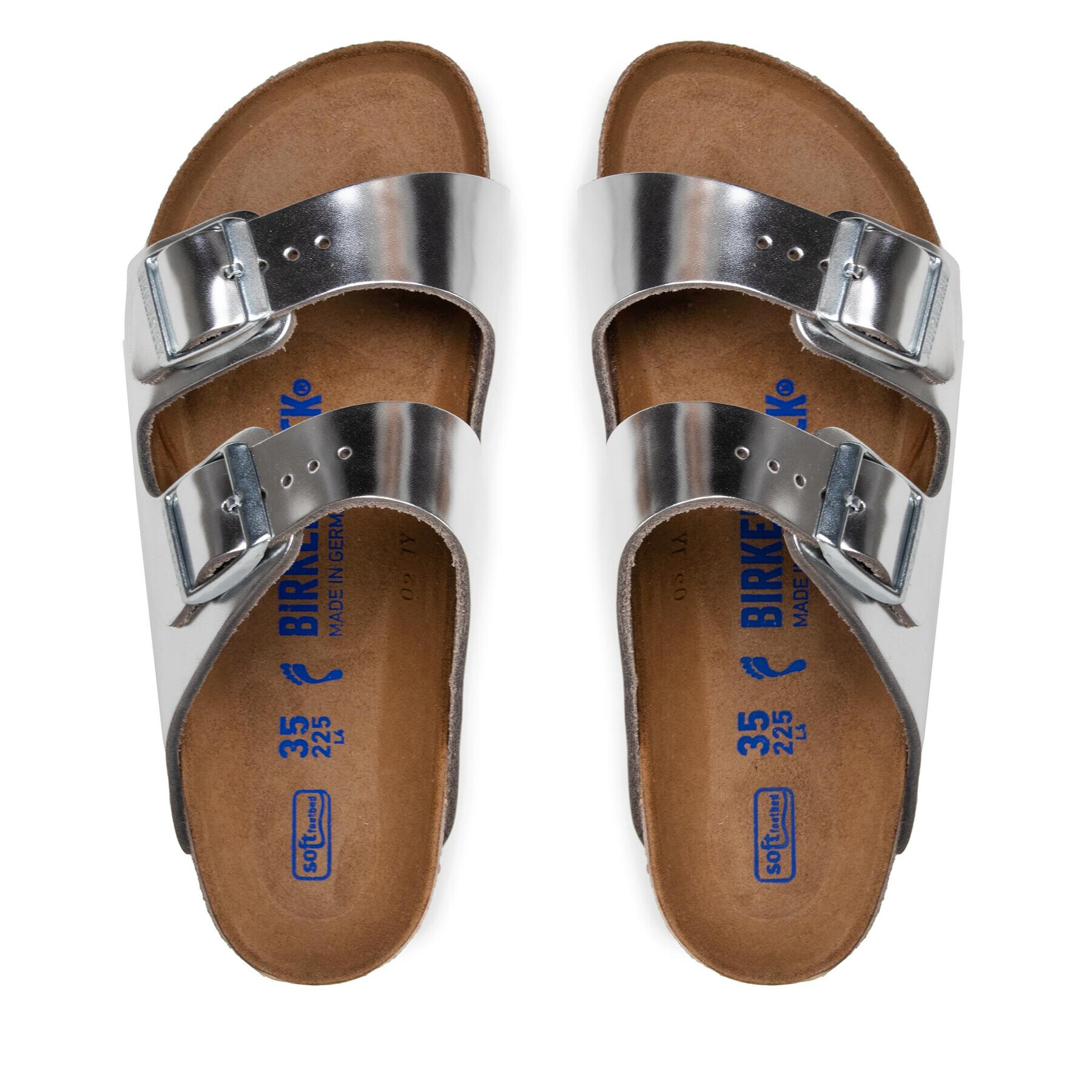 Birkenstock Șlapi Arizona 1005961 Argintiu - Pled.ro