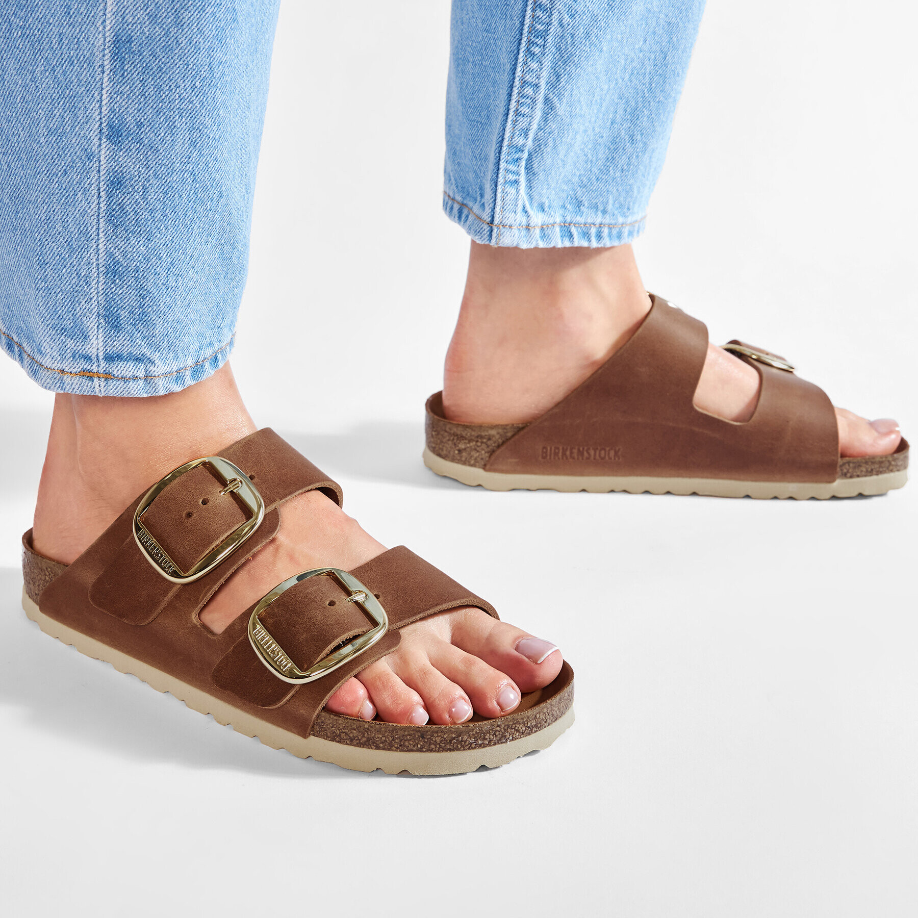 Birkenstock Șlapi Arizona Big Buckle 1011073 Maro - Pled.ro