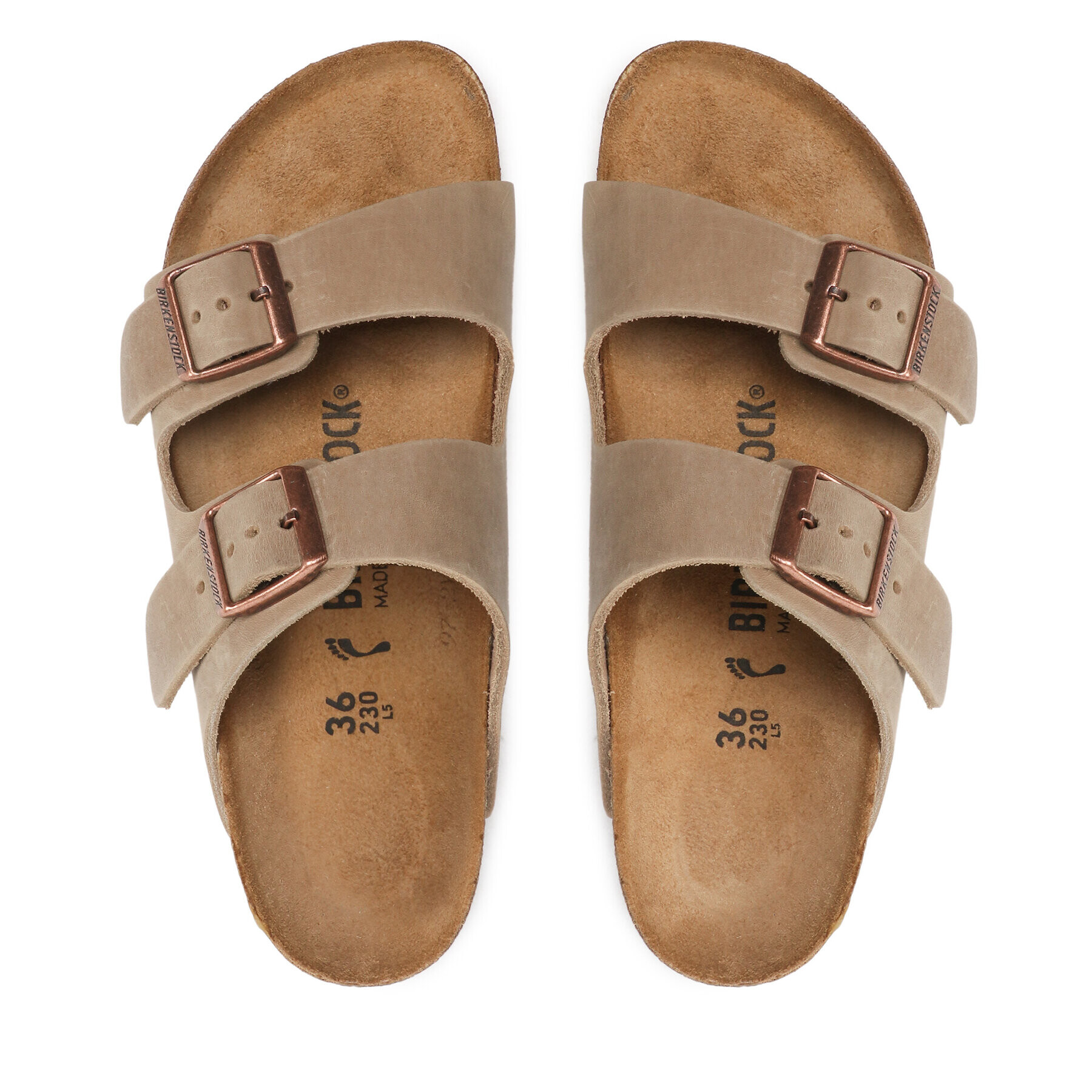 Birkenstock Șlapi Arizona Bs 0352203 Maro - Pled.ro