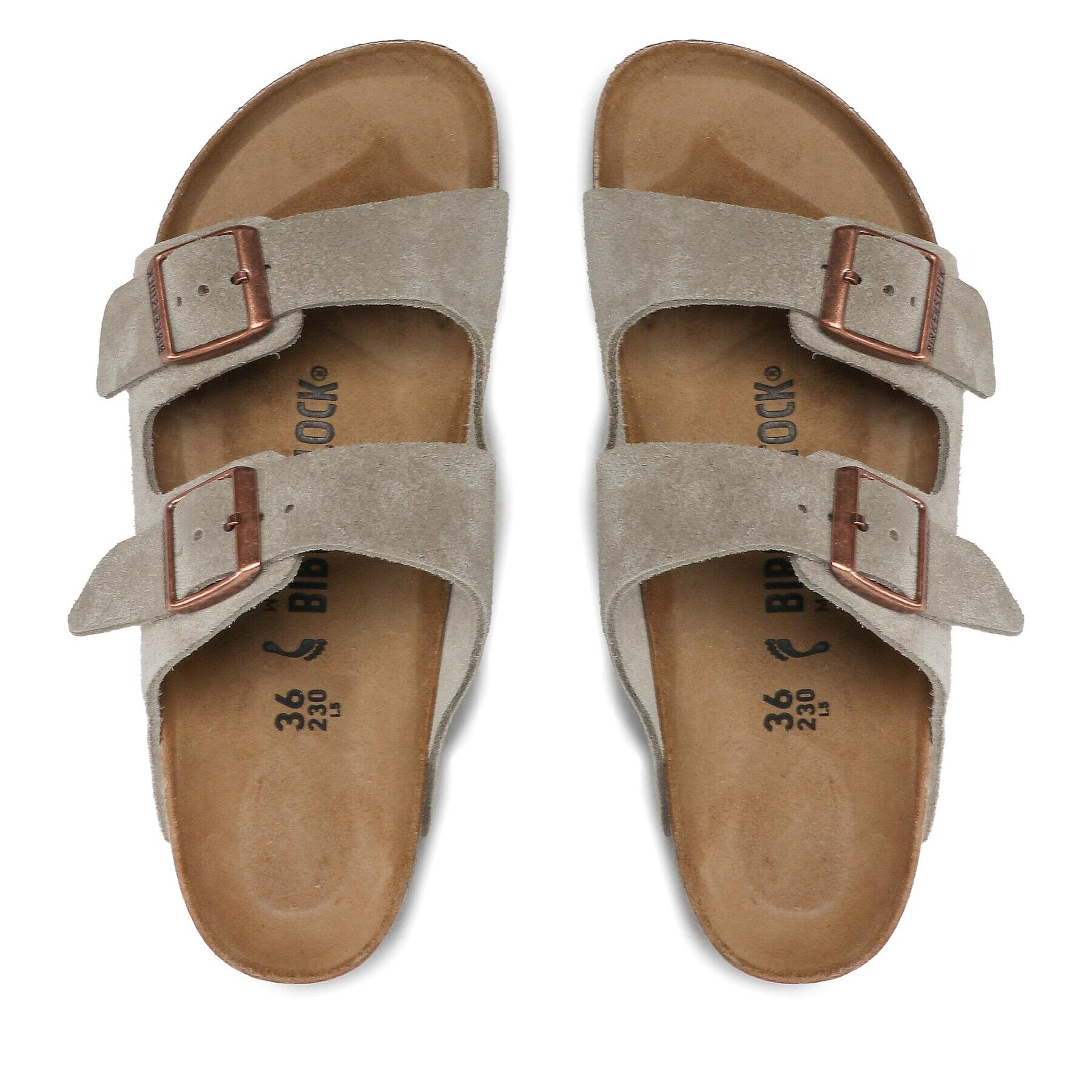 Birkenstock Șlapi Arizona Bs 51463 Maro - Pled.ro