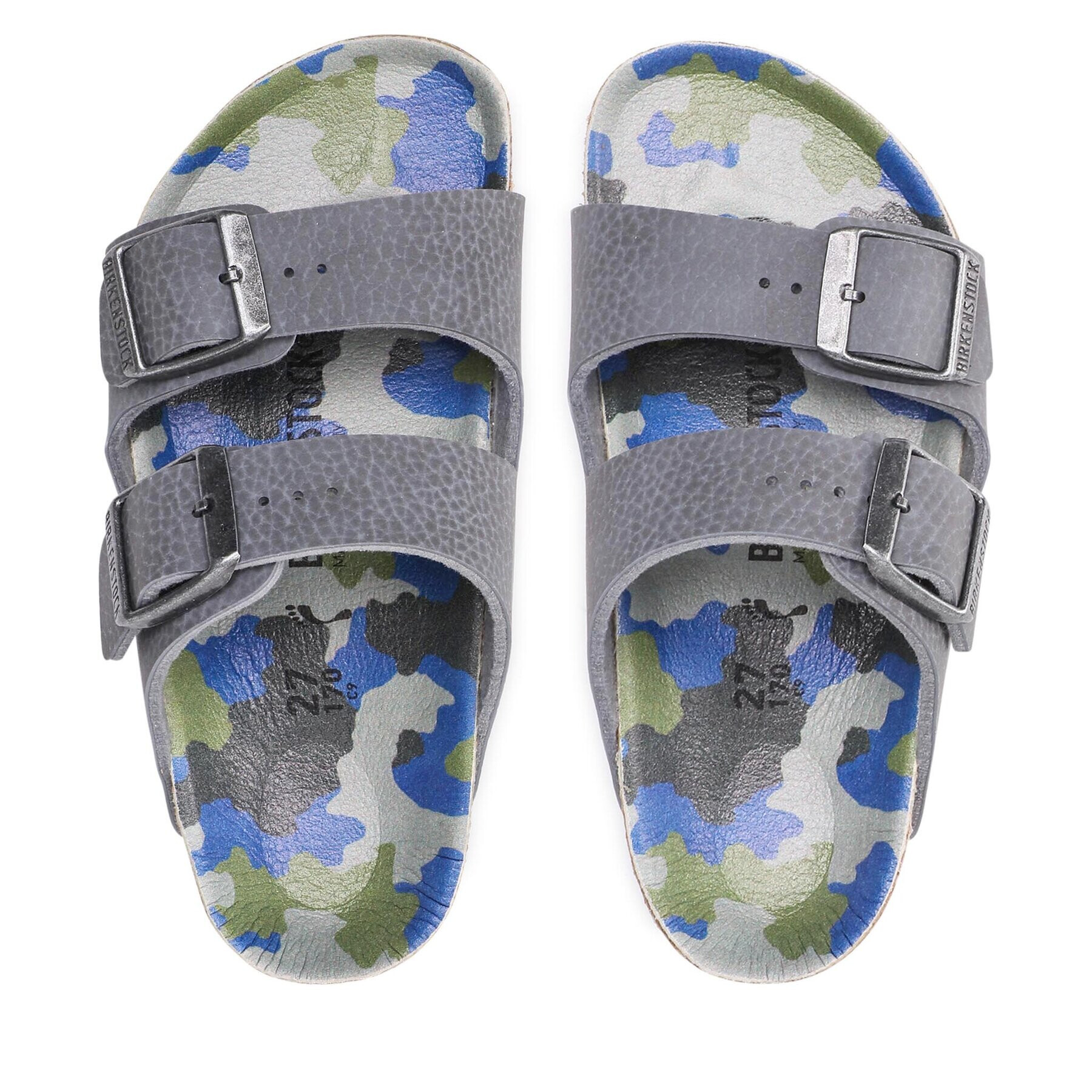 Birkenstock Șlapi Arizona Kids Bs 1022569 Gri - Pled.ro