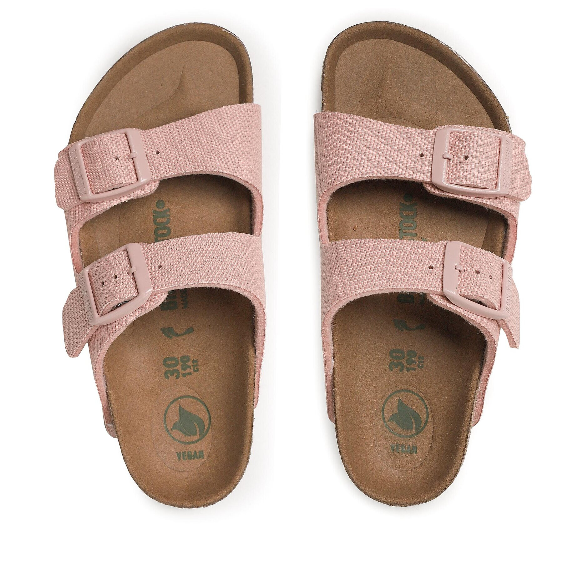 Birkenstock Șlapi Arizona Kids Vegan Roz - Pled.ro