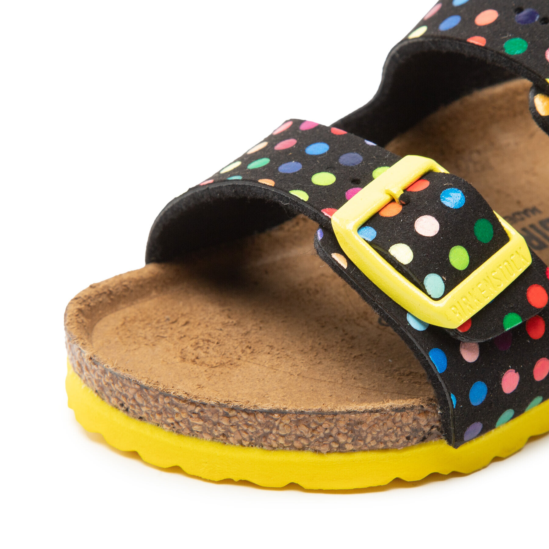 Birkenstock Șlapi Arizona Rivet Logo Kids 1023399 Negru - Pled.ro