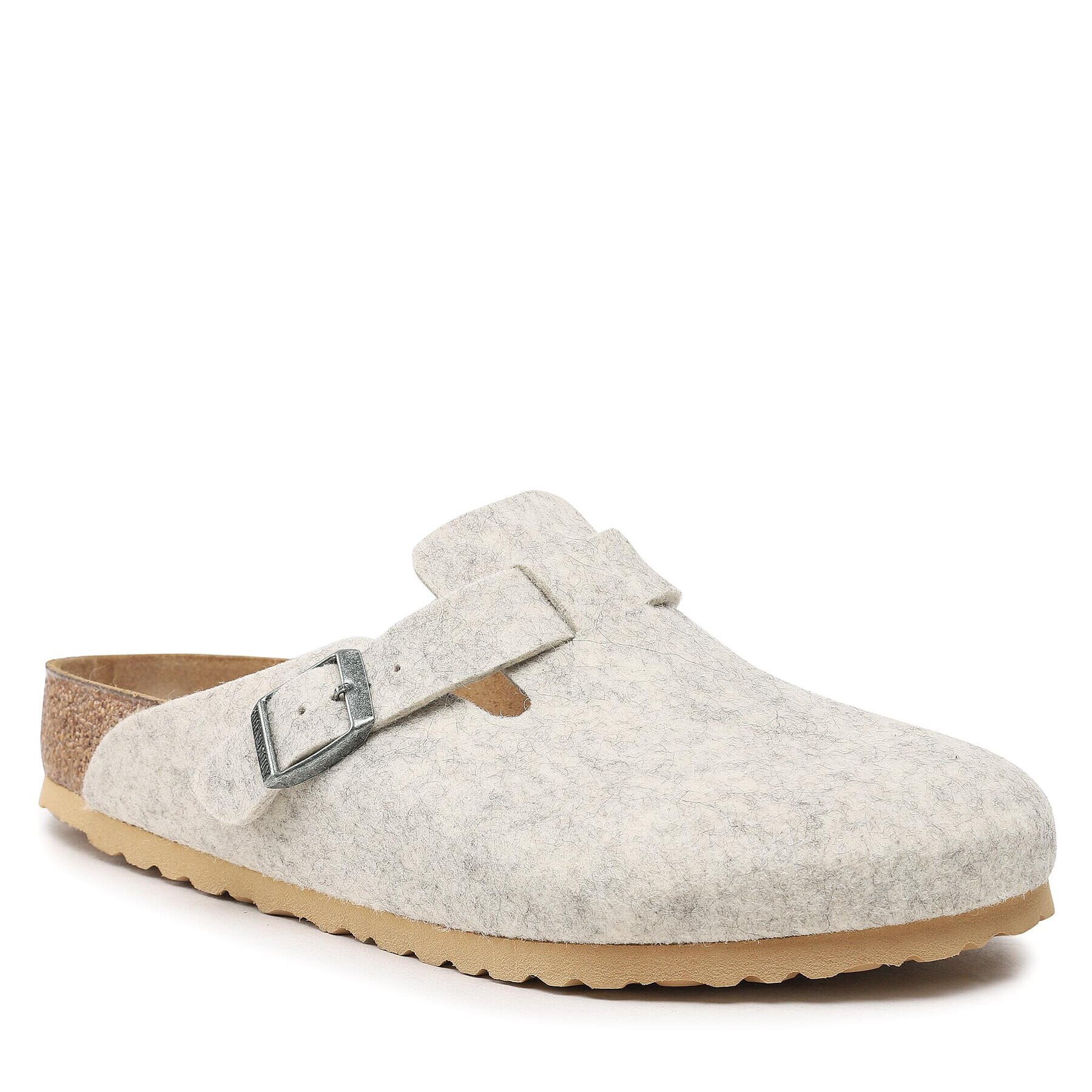 Birkenstock Șlapi Boston 1023160 Alb - Pled.ro