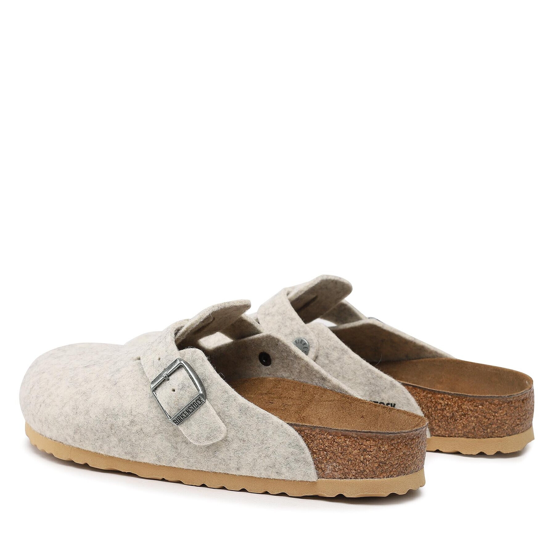 Birkenstock Șlapi Boston 1023160 Alb - Pled.ro