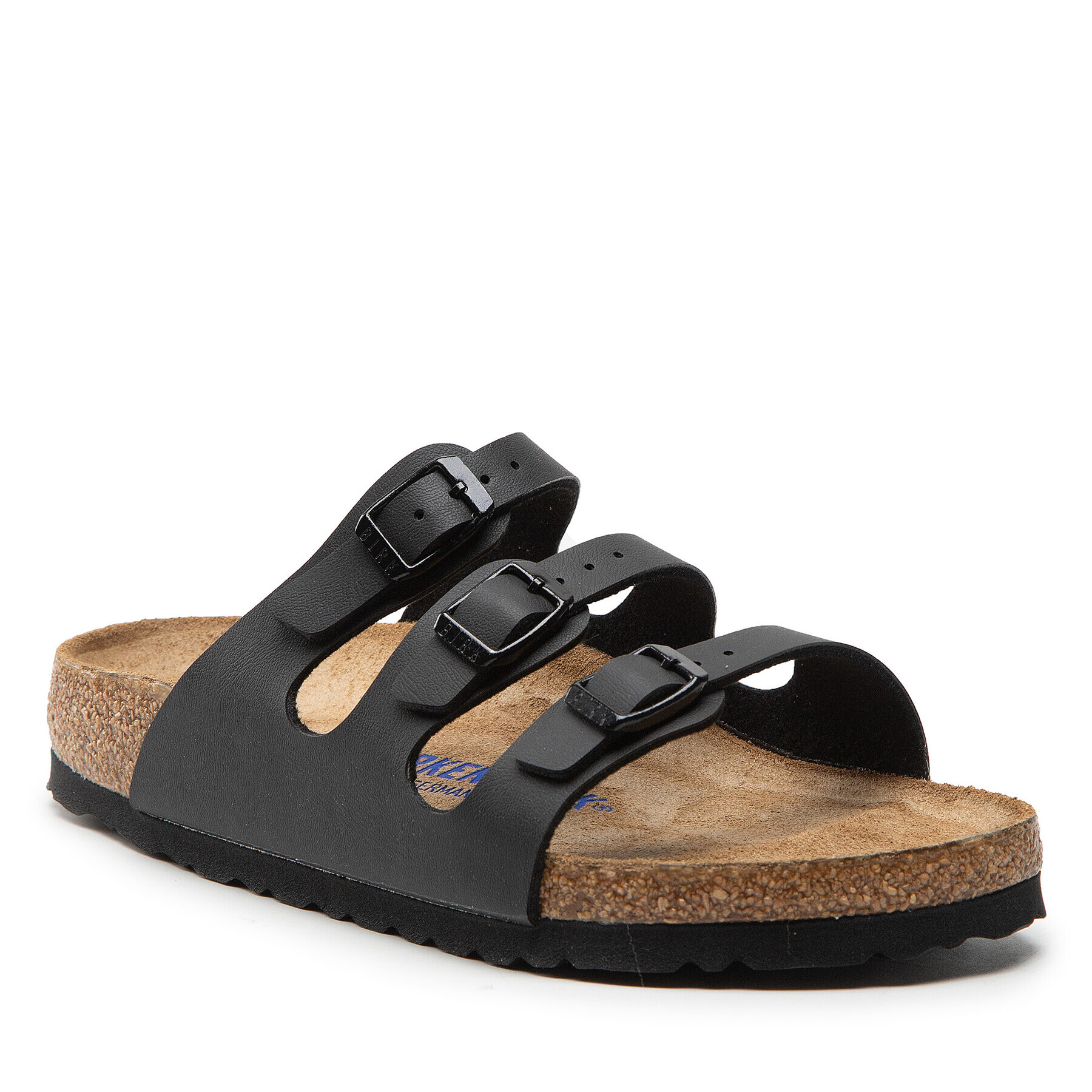 Birkenstock Șlapi Florida Bs 53013 Negru - Pled.ro