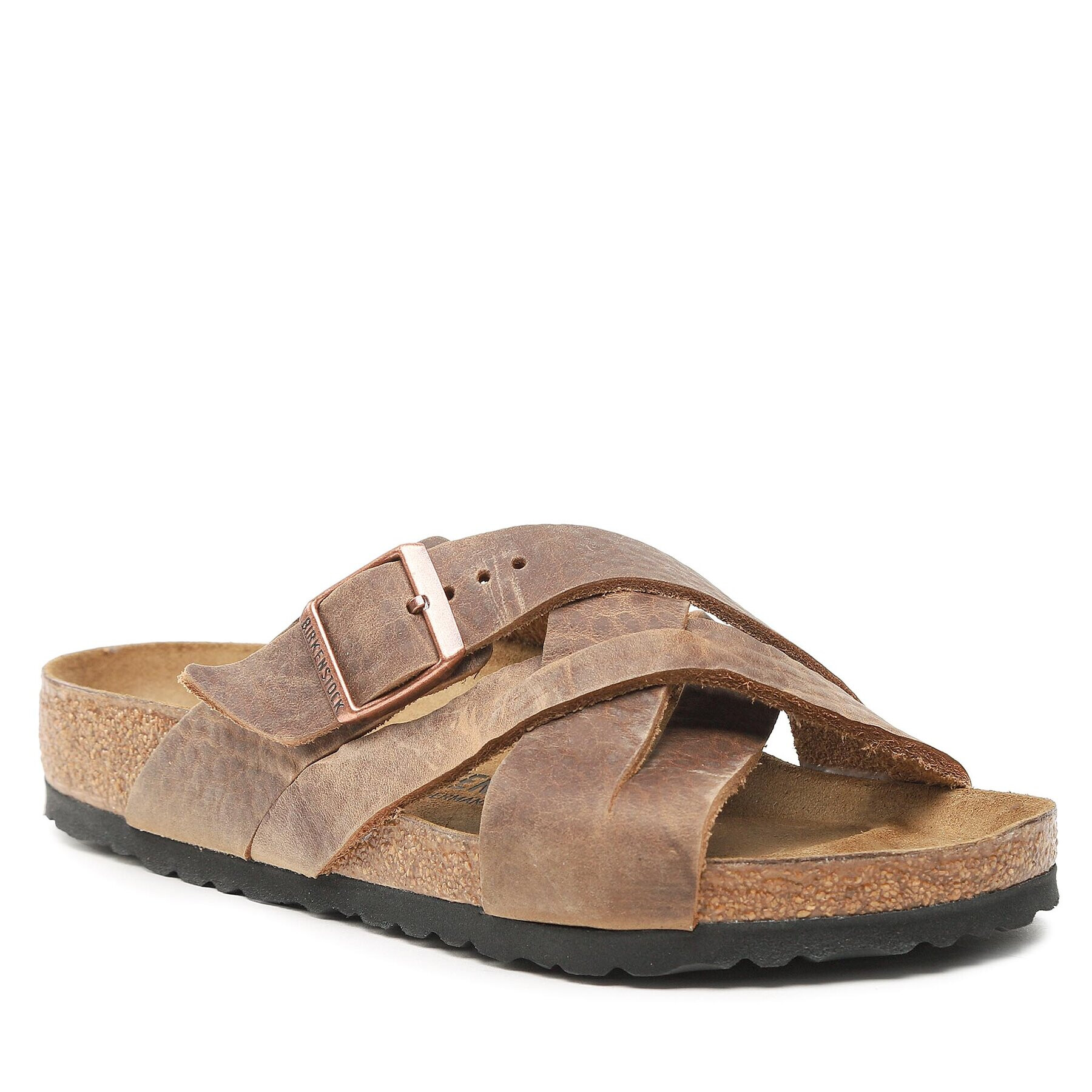 Birkenstock Șlapi Lugano 1015498 Maro - Pled.ro