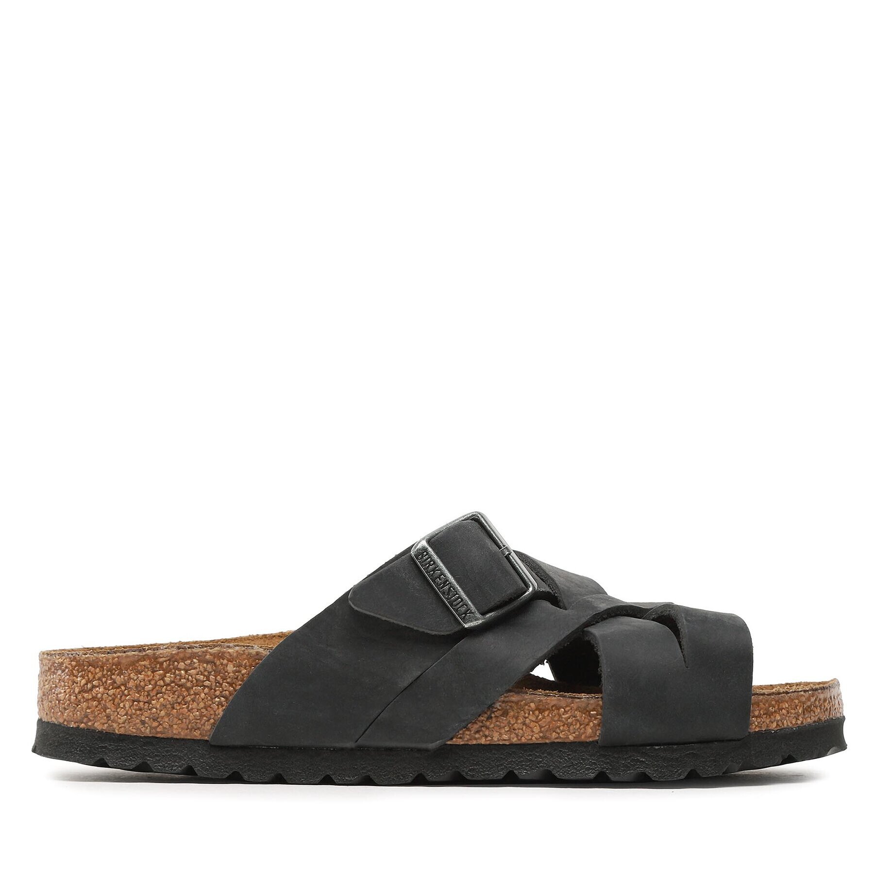 Birkenstock Șlapi Lugano 1017466 Negru - Pled.ro