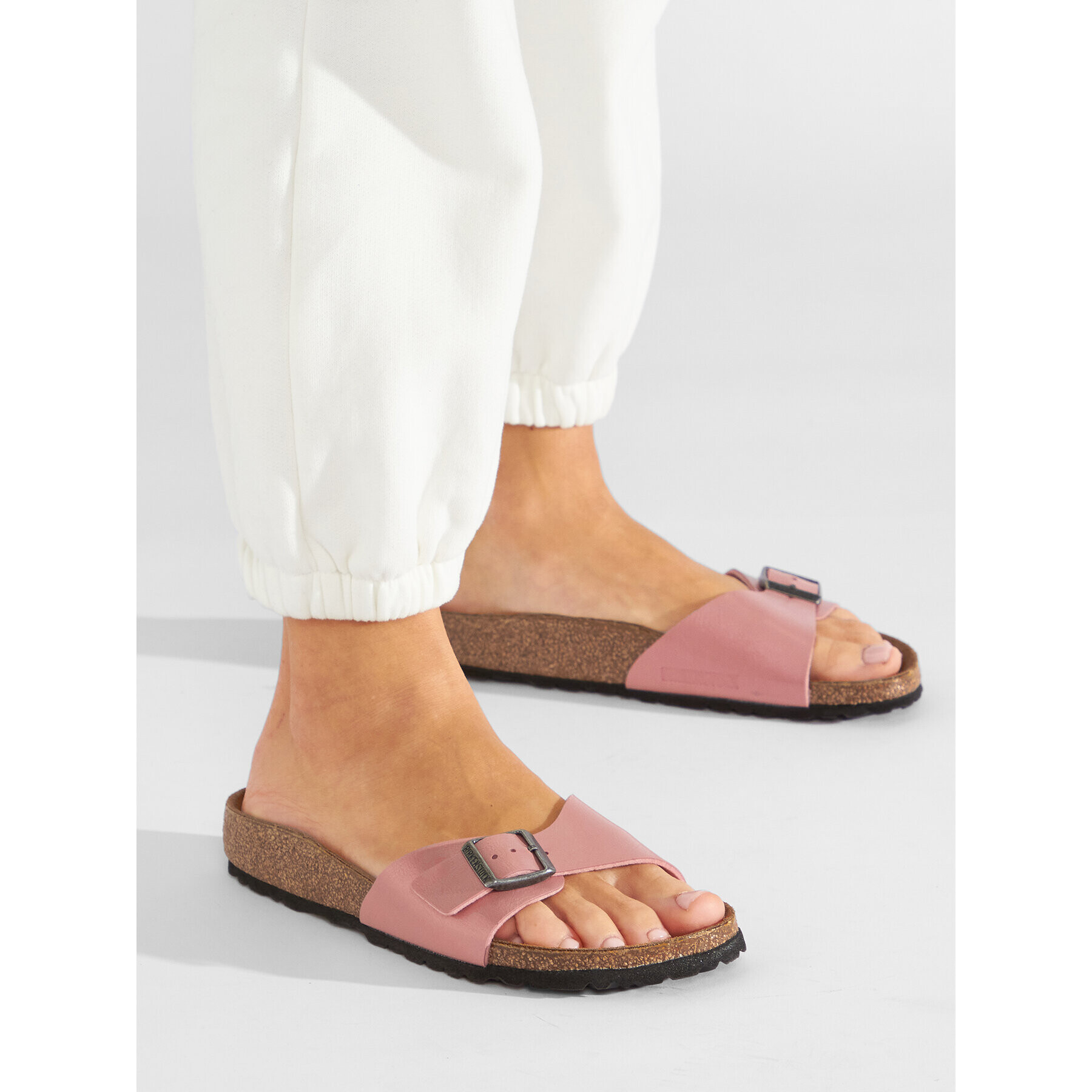 Birkenstock Șlapi Madrid 1023244 Roz - Pled.ro