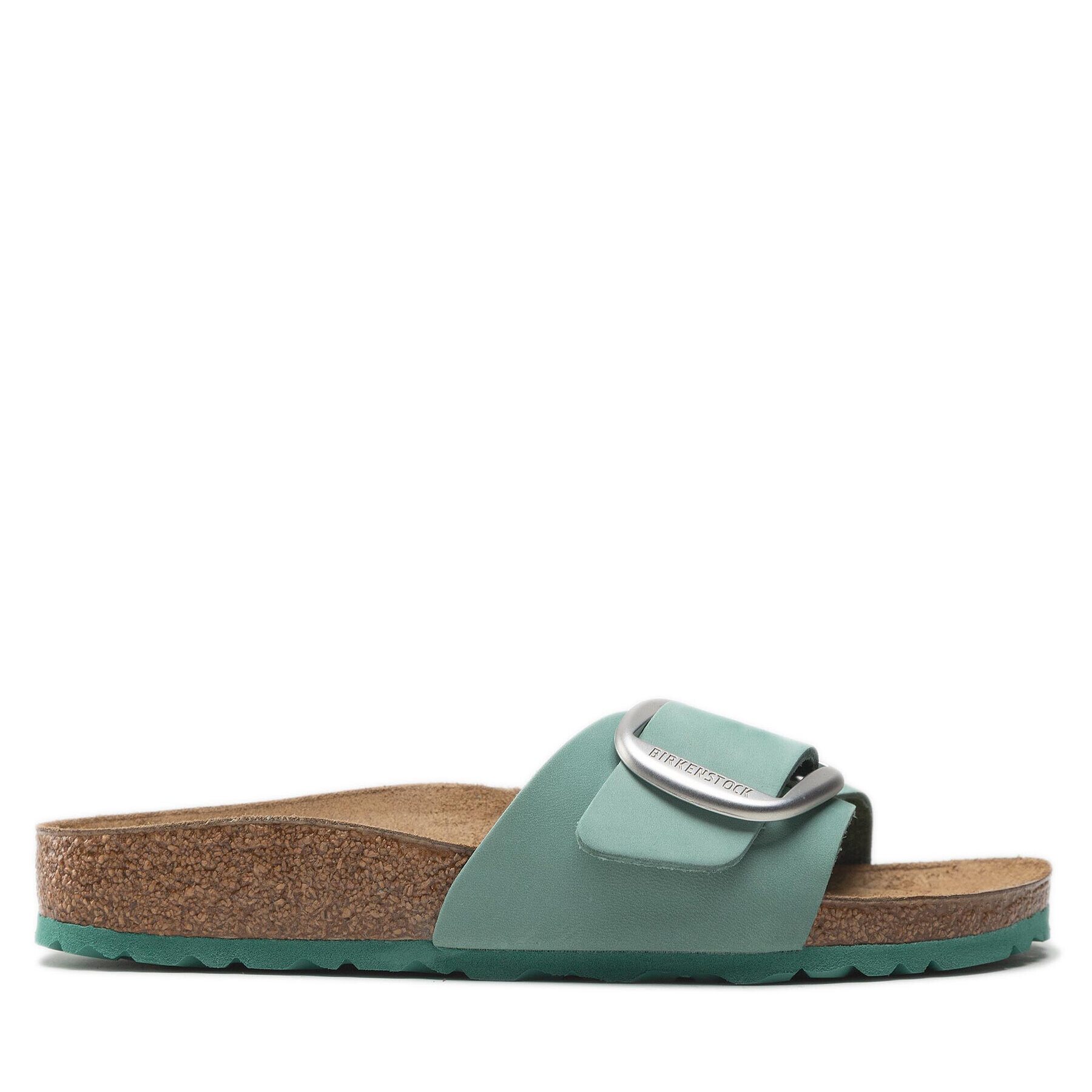 Birkenstock Șlapi Madrid Big Buckle 1023385 Verde - Pled.ro