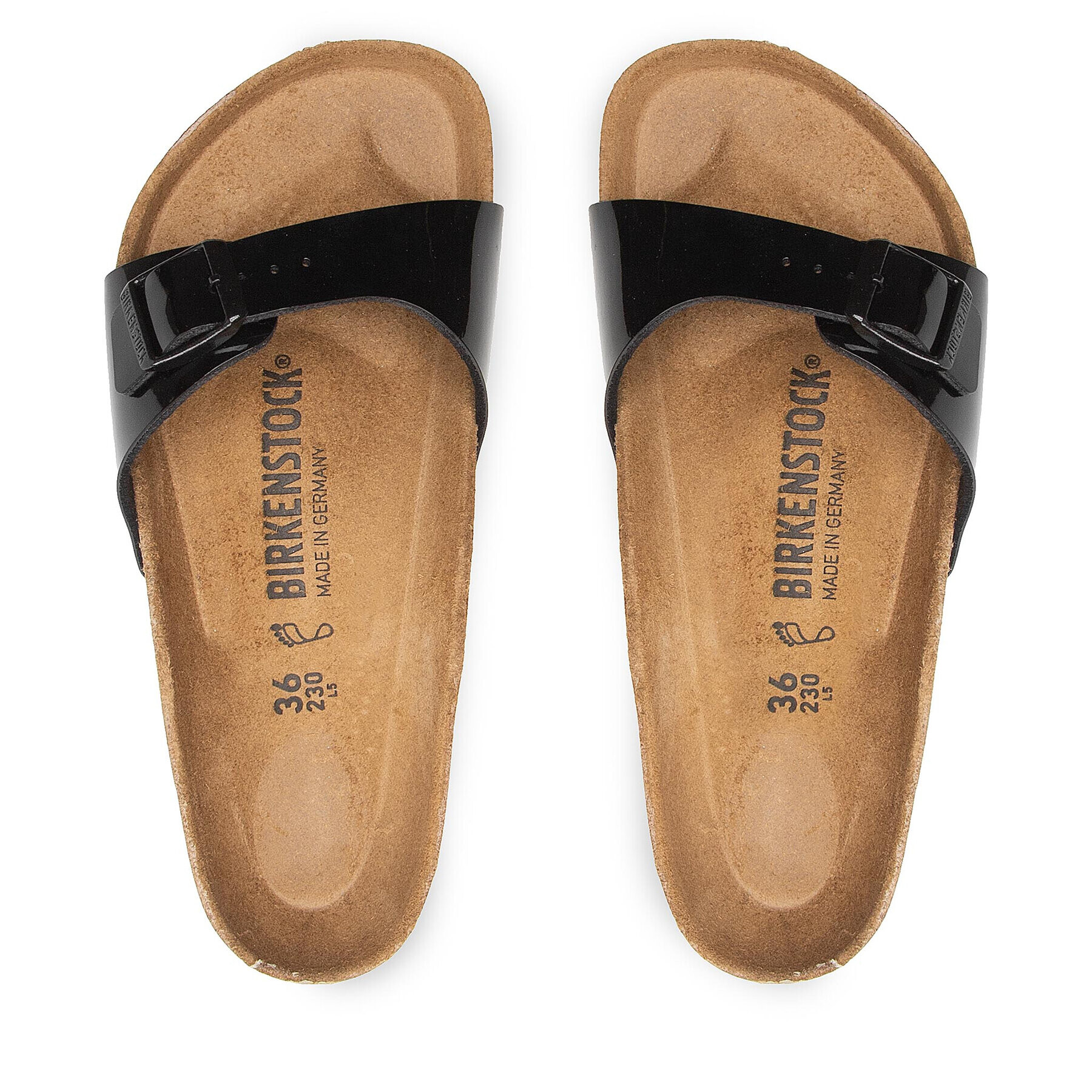 Birkenstock Șlapi Madrid Bs 0040301 Negru - Pled.ro