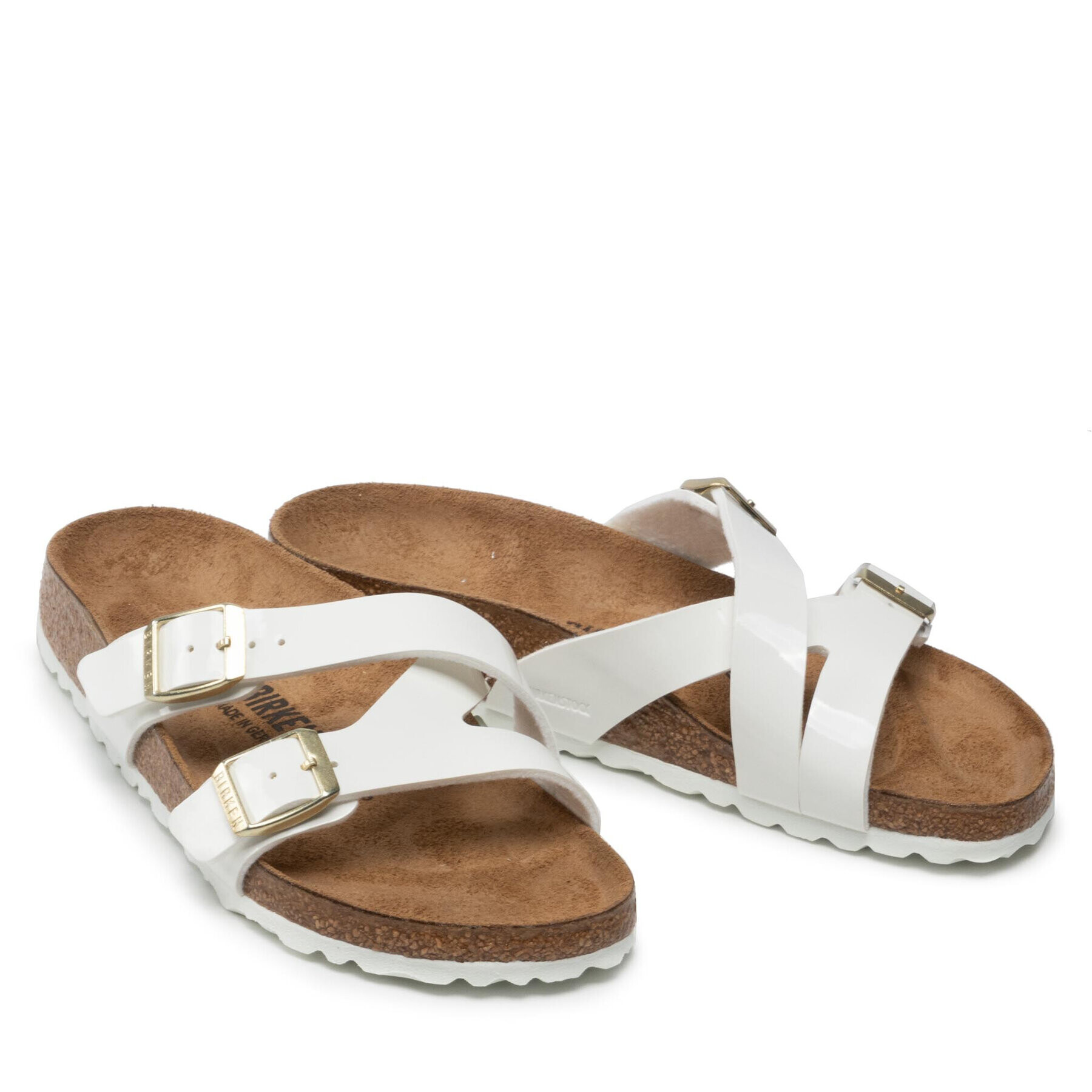 Birkenstock Șlapi Yao Balance 1016353 Alb - Pled.ro