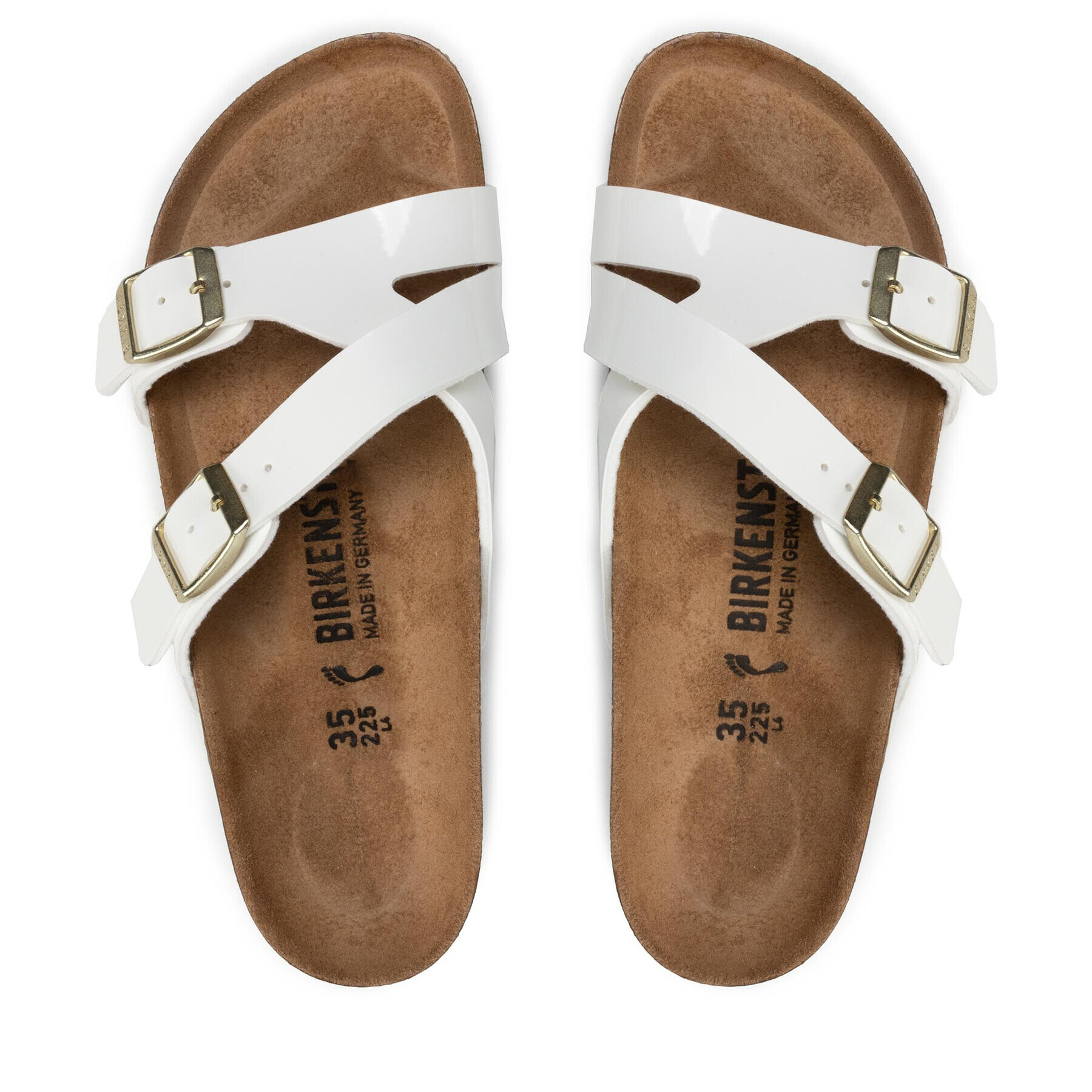 Birkenstock Șlapi Yao Balance 1016353 Alb - Pled.ro