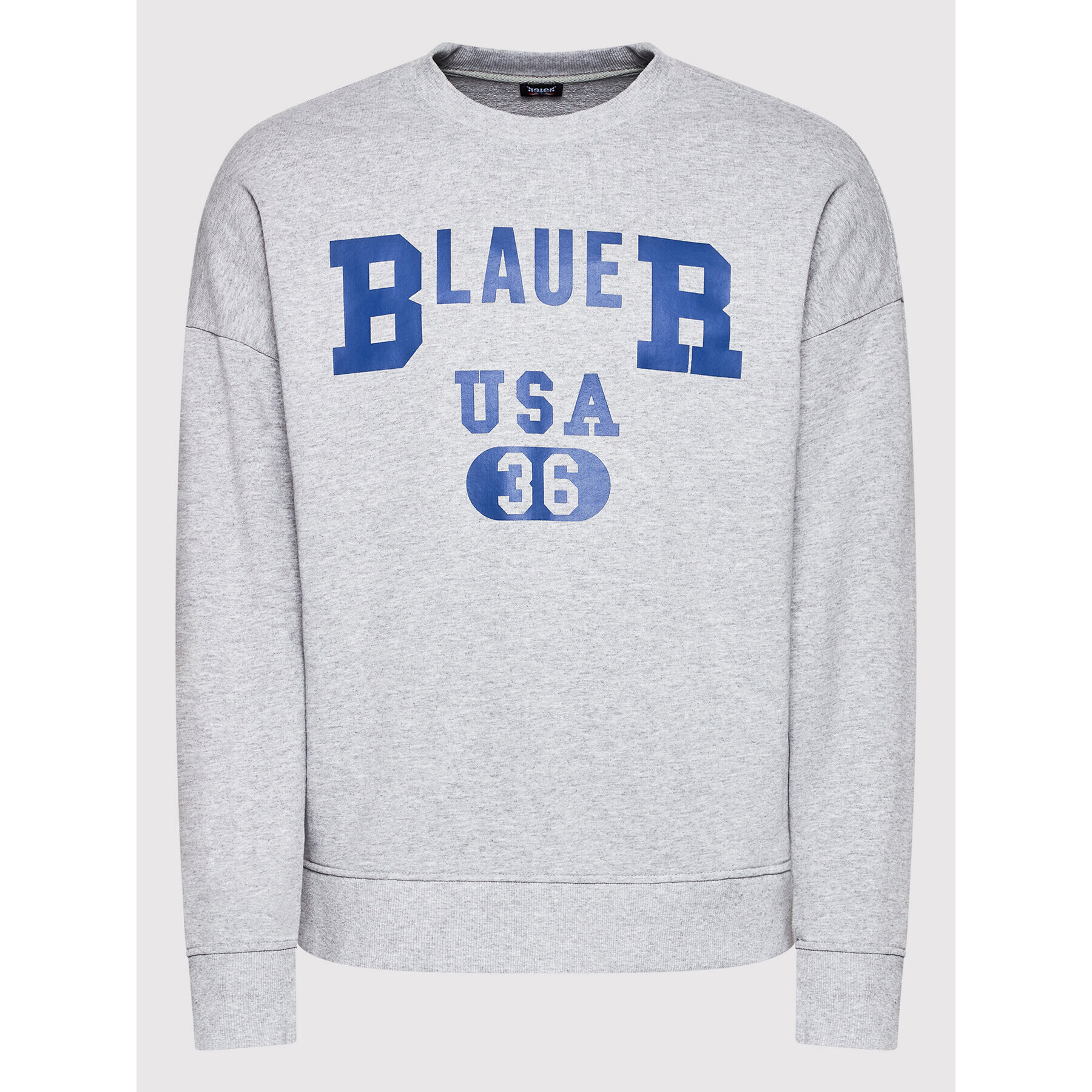 Blauer Bluză BLUF03468 006269 Gri Regular Fit - Pled.ro