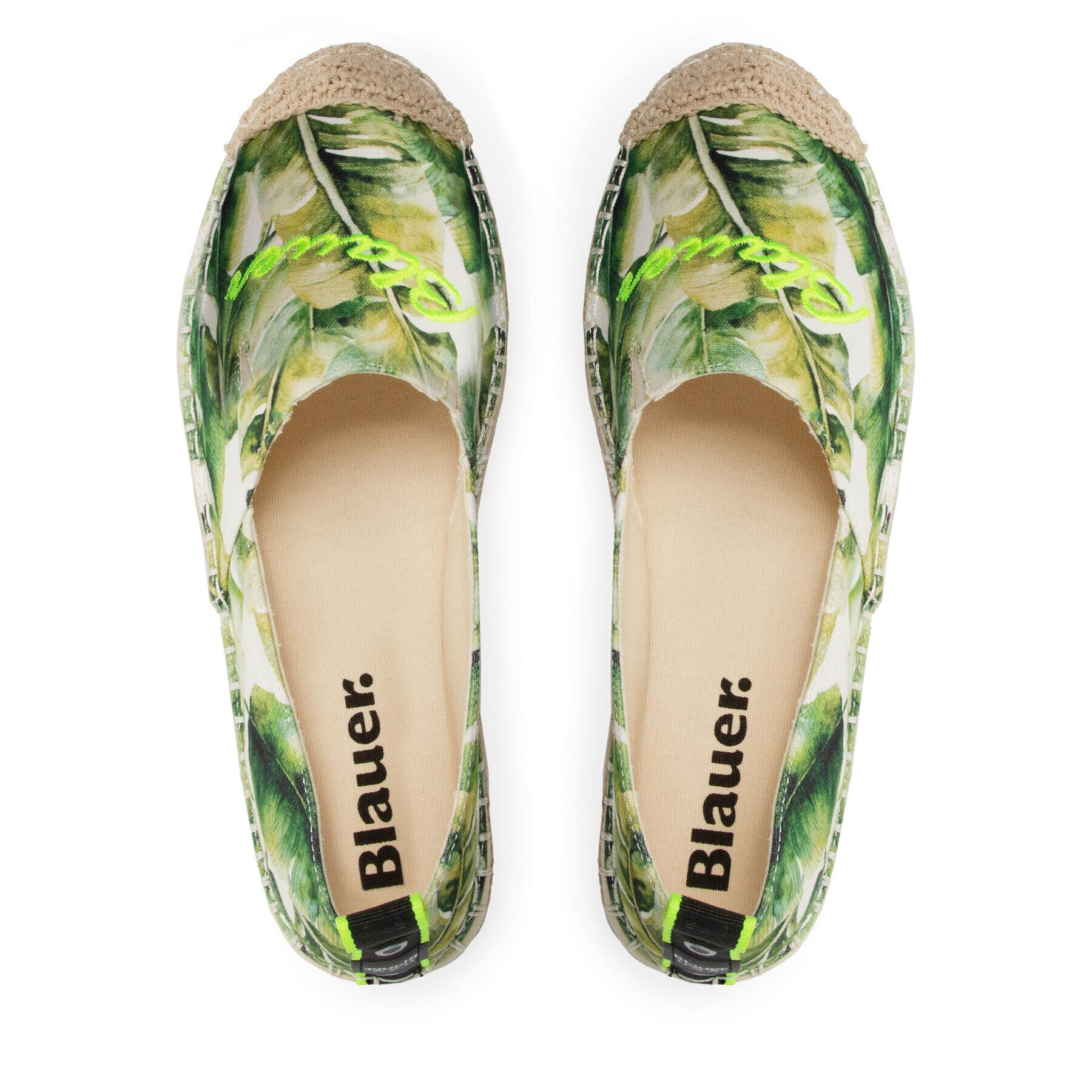 Blauer Espadrile S2SPRING01/FAN Verde - Pled.ro