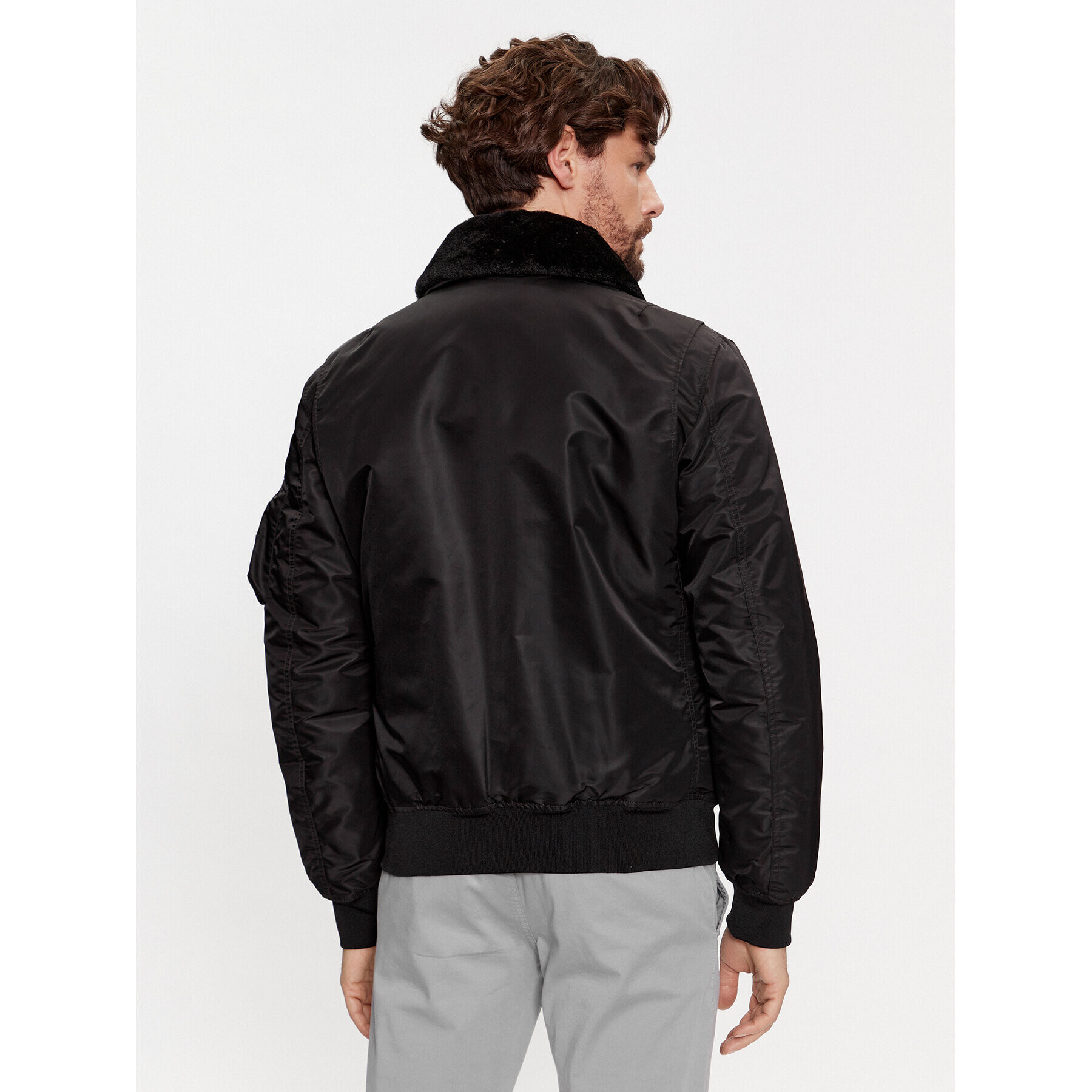 Blauer Geacă bomber 23WBLUC02132 Negru Regular Fit - Pled.ro