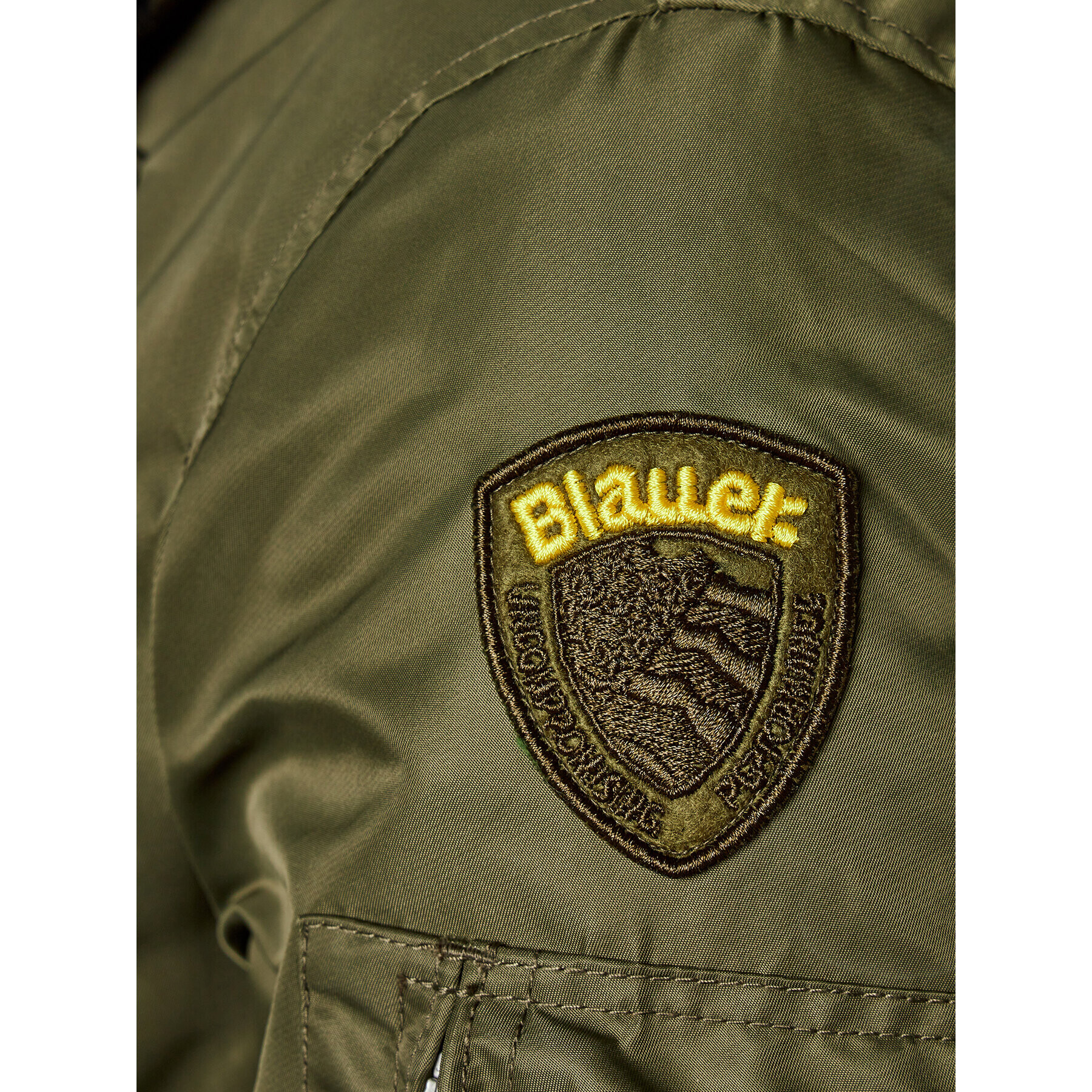 Blauer Geacă bomber 23WBLUC02132 Verde Regular Fit - Pled.ro