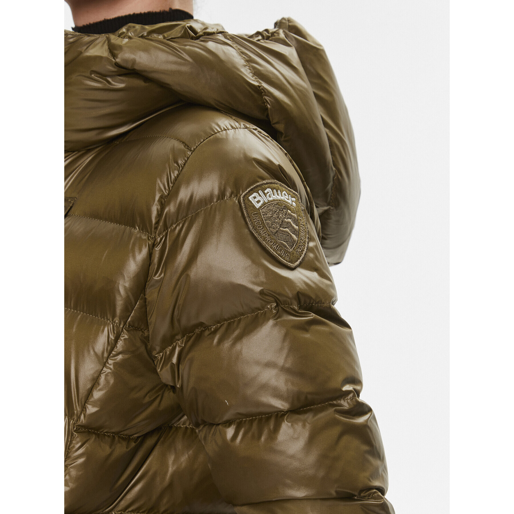 Blauer Geacă din puf 23WBLDK03090 Maro Regular Fit - Pled.ro