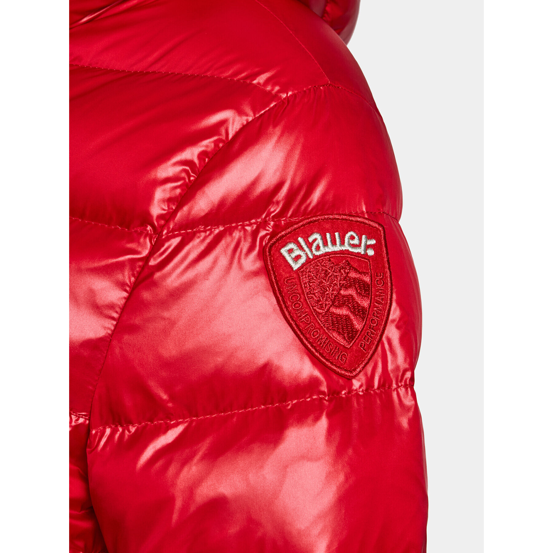 Blauer Geacă din puf 23WBLDK03091 Roșu Regular Fit - Pled.ro