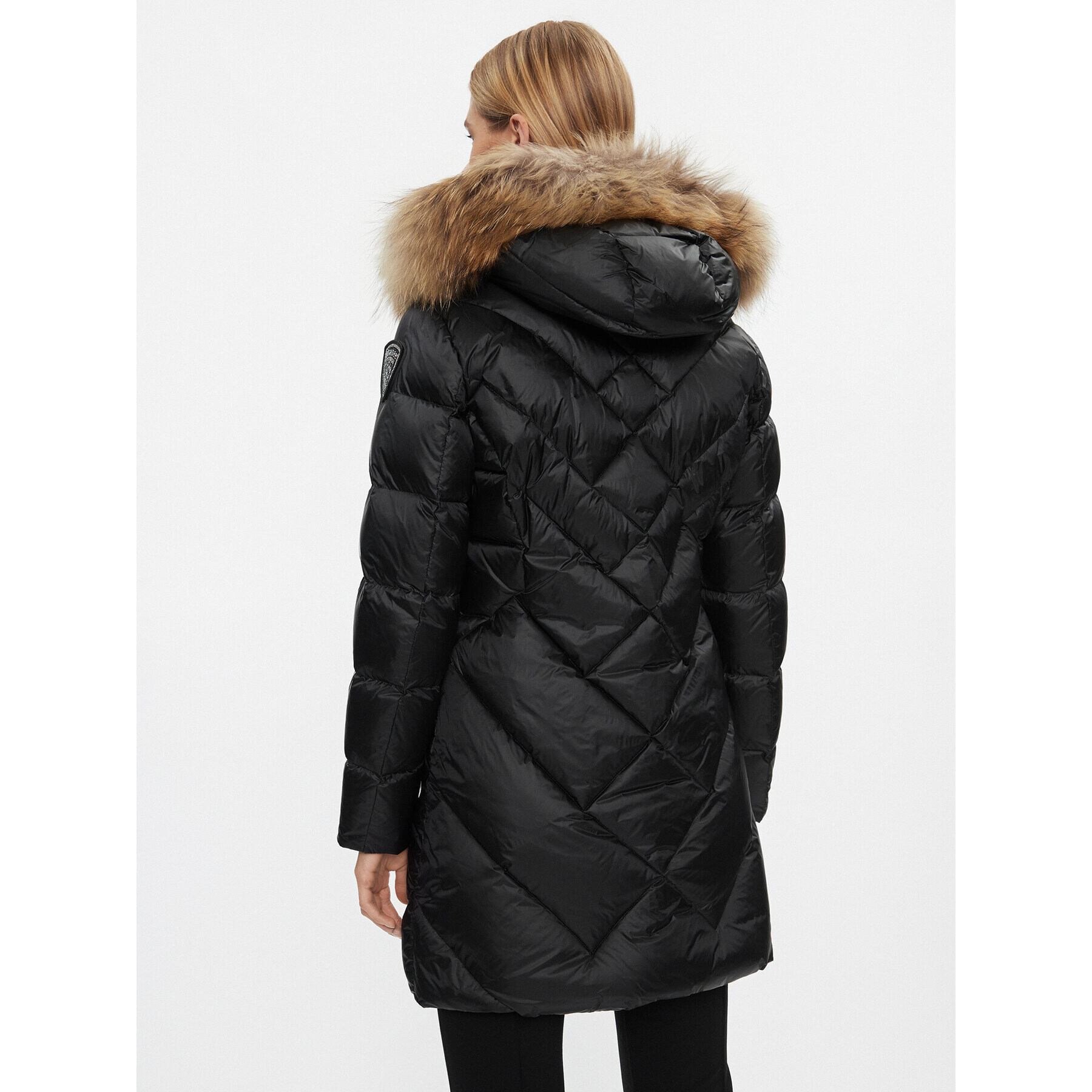 Blauer Geacă din puf 23WBLDK03140 Negru Regular Fit - Pled.ro