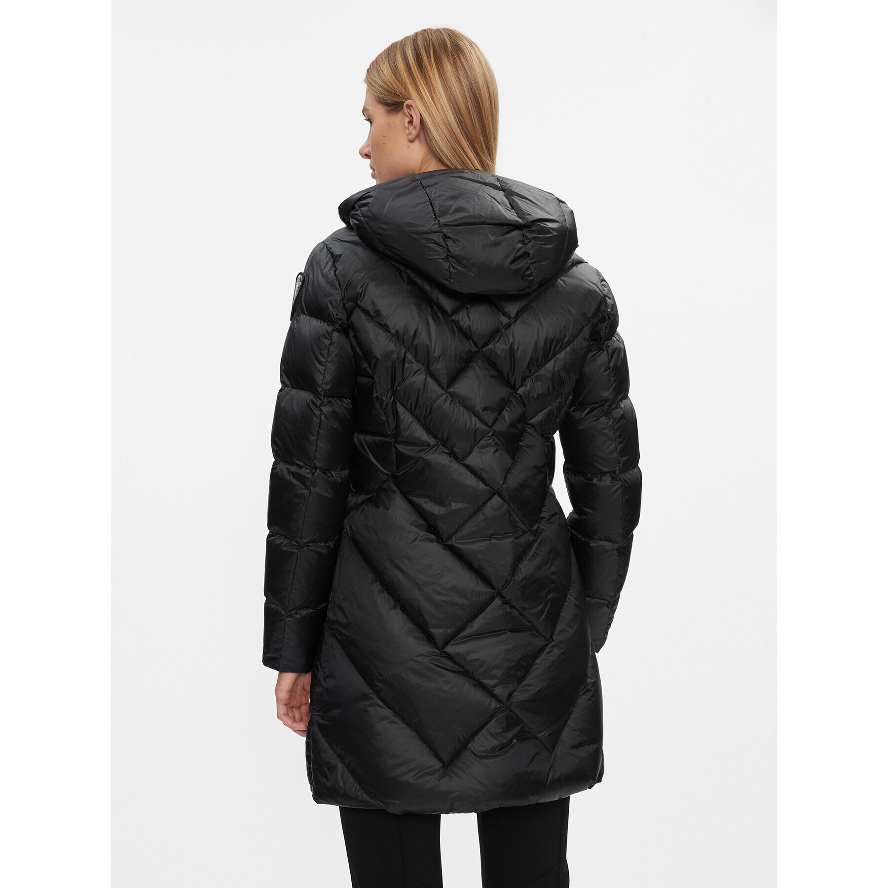 Blauer Geacă din puf 23WBLDK03140 Negru Regular Fit - Pled.ro