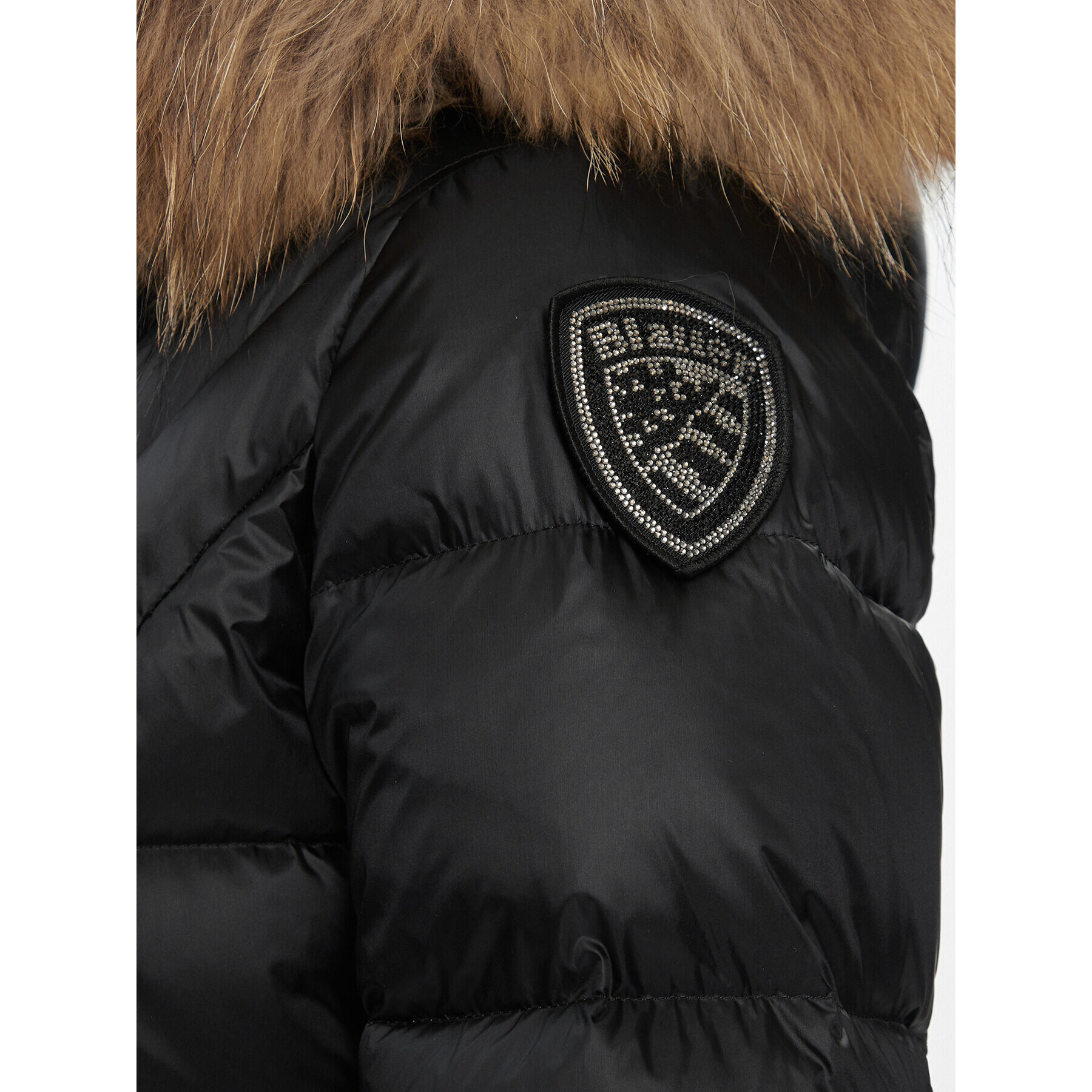 Blauer Geacă din puf 23WBLDK03140 Negru Regular Fit - Pled.ro