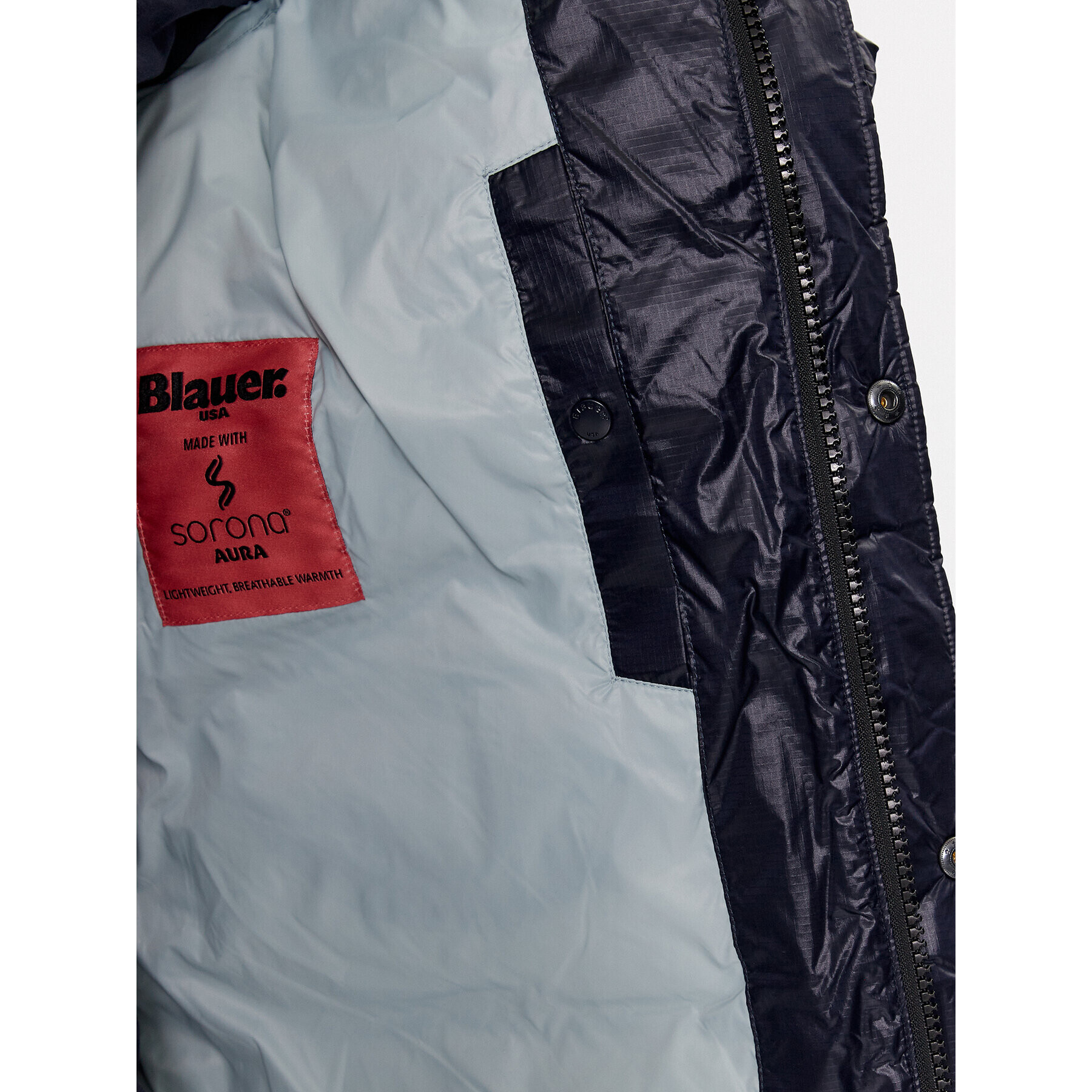 Blauer Geacă din puf 23WBLUC02236 Albastru Regular Fit - Pled.ro