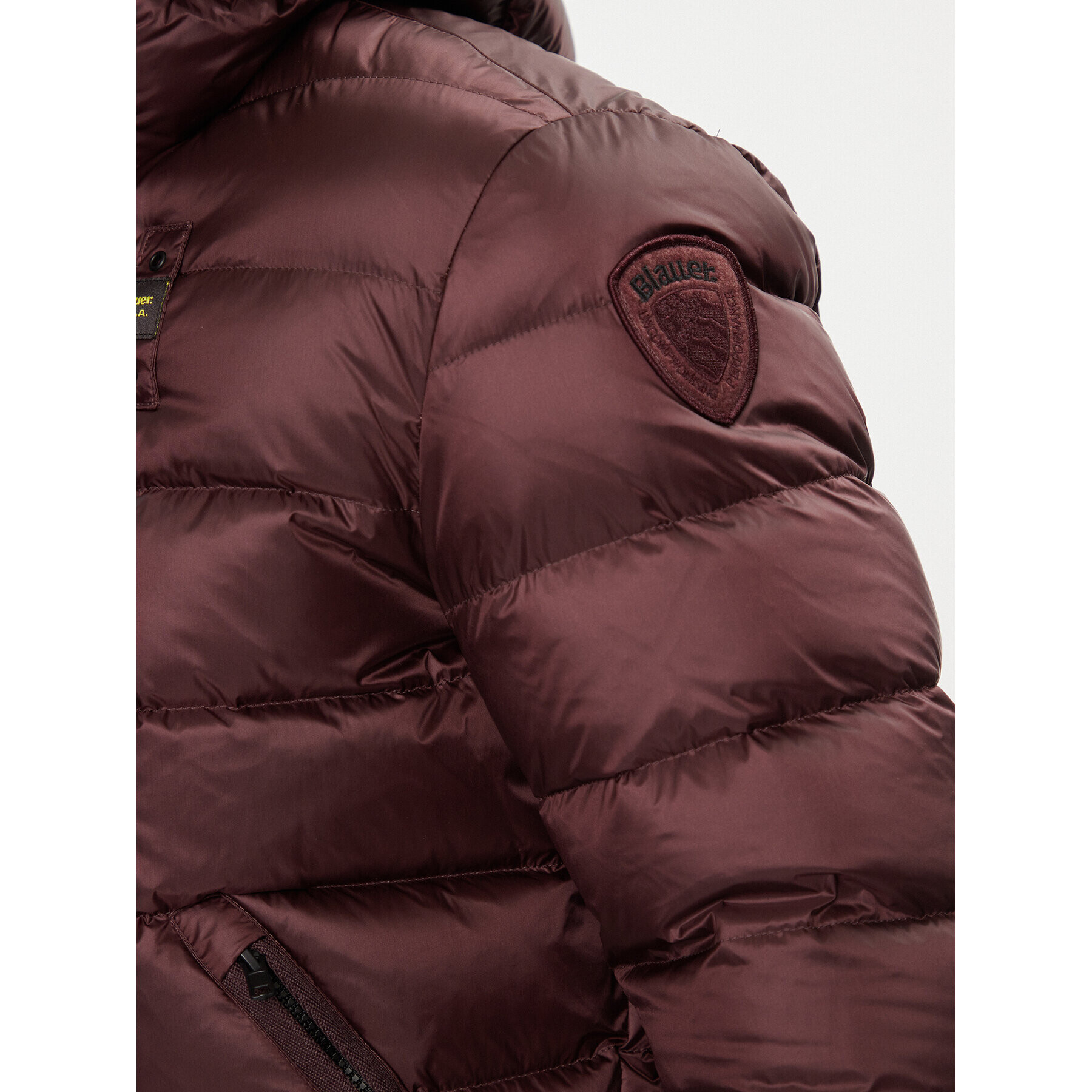 Blauer Geacă din puf 23WBLUC03075 Maro Regular Fit - Pled.ro