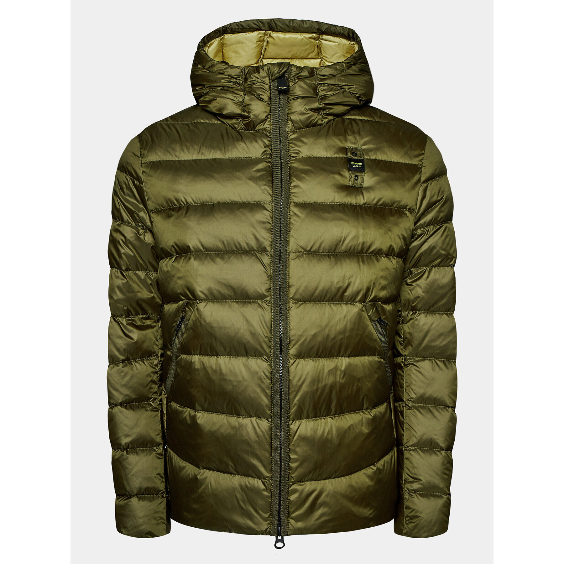 Blauer Geacă din puf 23WBLUC03075 Verde Regular Fit - Pled.ro