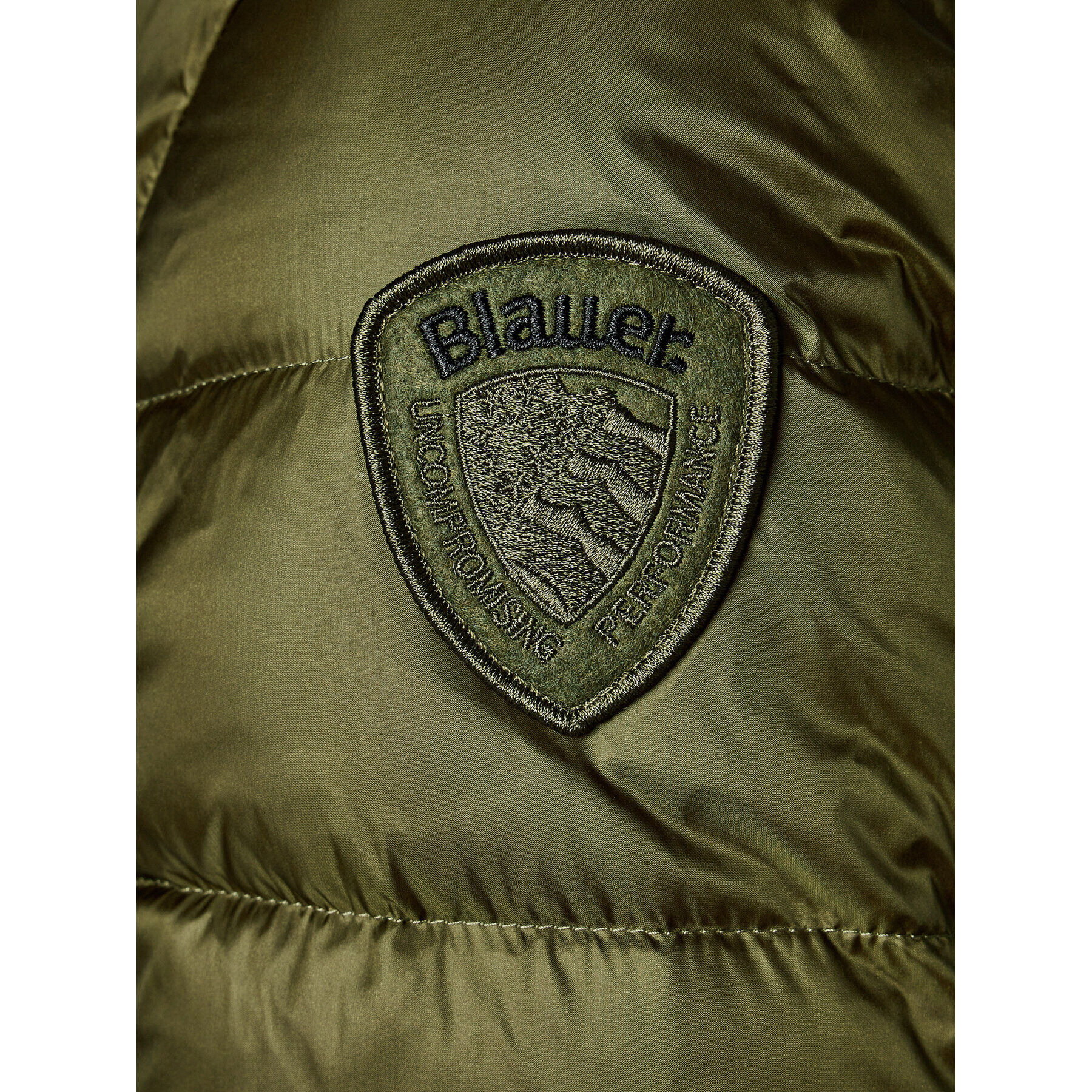 Blauer Geacă din puf 23WBLUC03075 Verde Regular Fit - Pled.ro