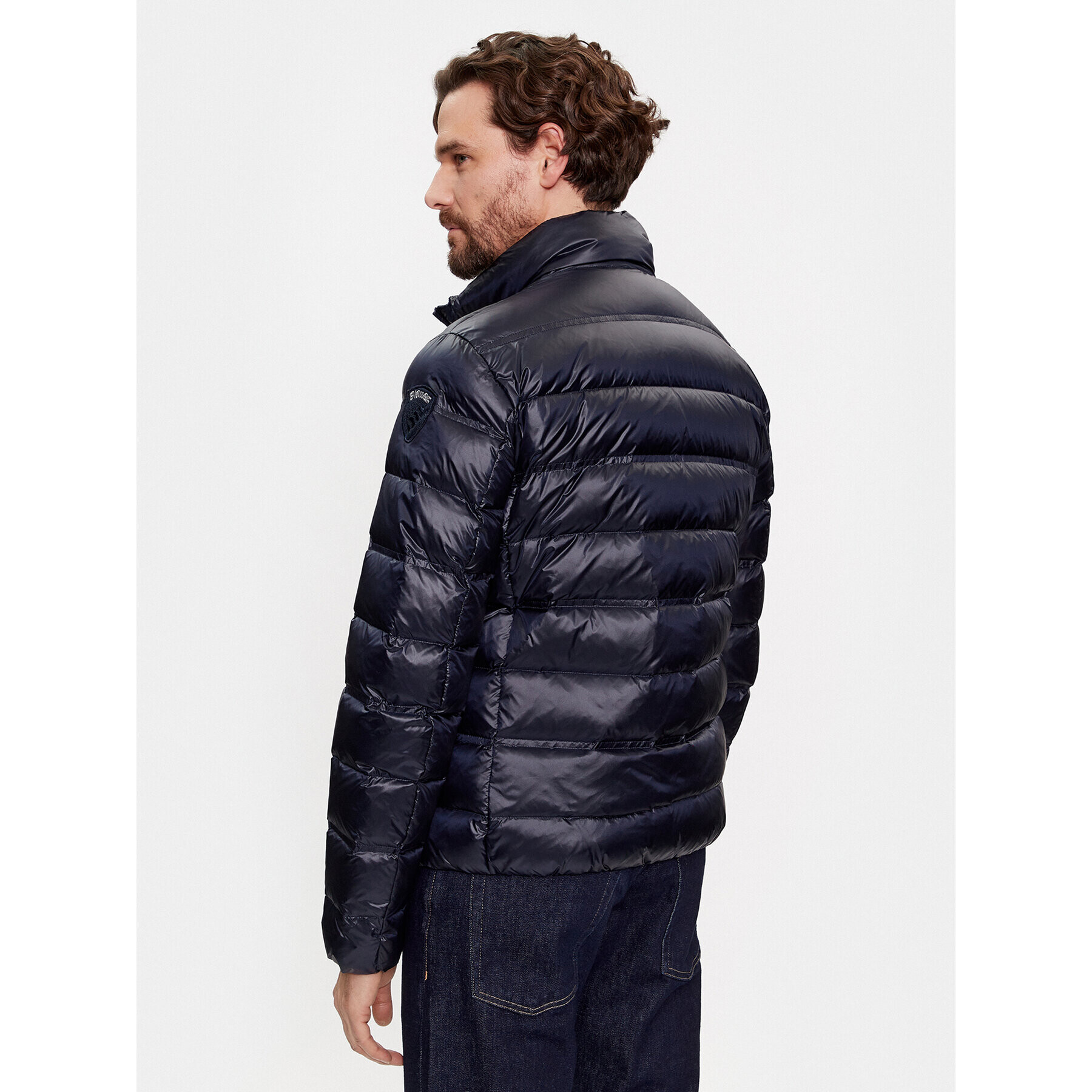 Blauer Geacă din puf 23WBLUC03099 Albastru Regular Fit - Pled.ro