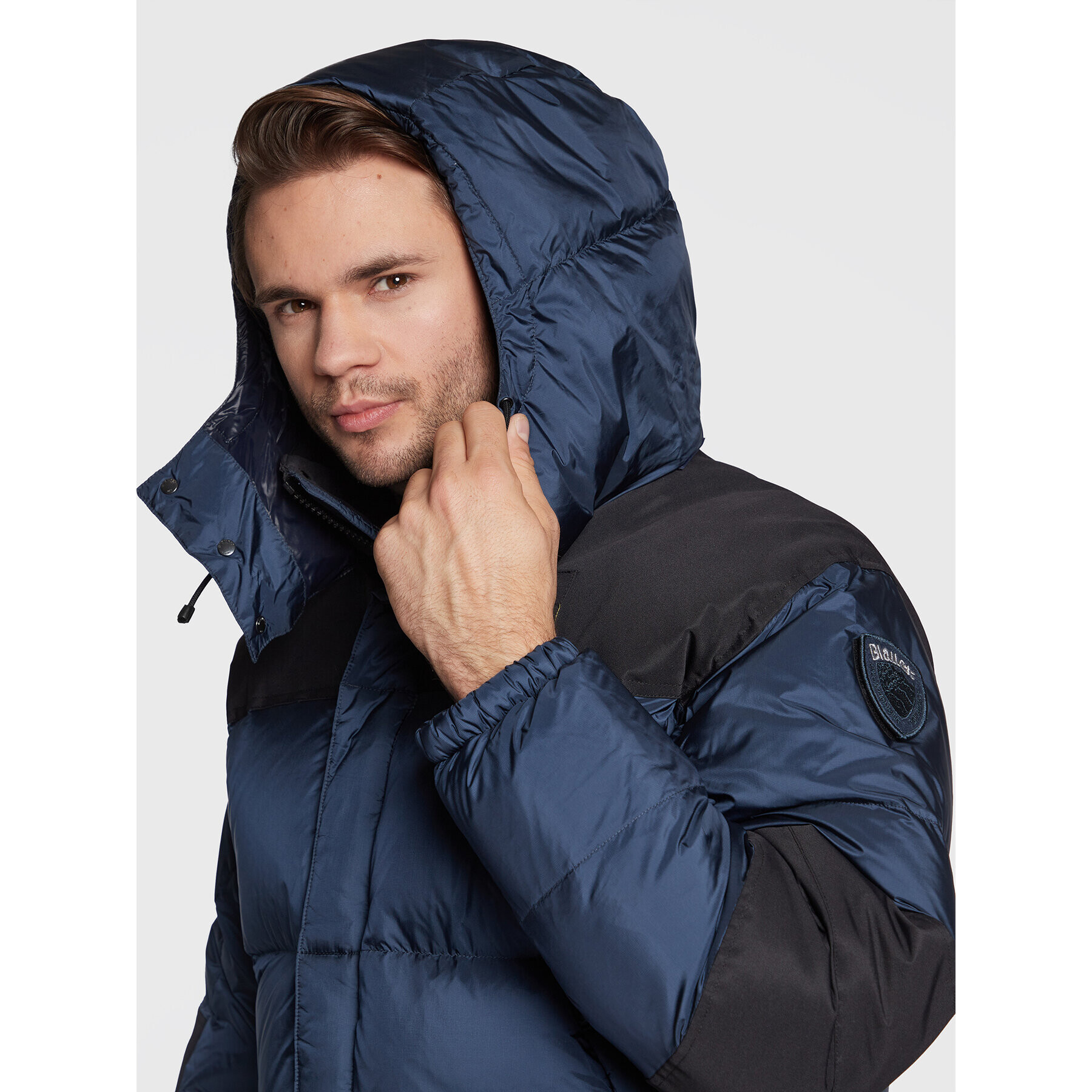 Blauer Geacă din puf Emerson BLUC03217 006365 Bleumarin Regular Fit - Pled.ro