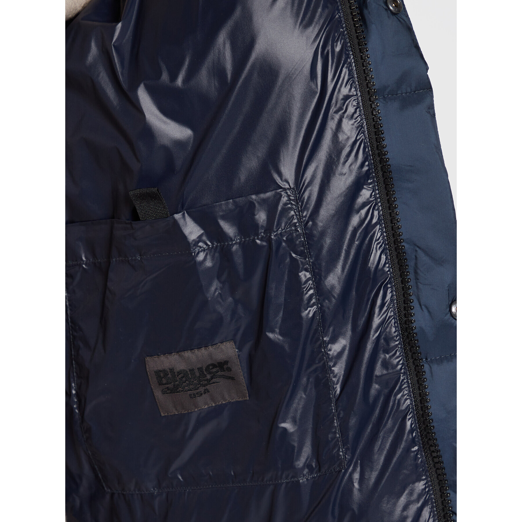 Blauer Geacă din puf Emerson BLUC03217 006365 Bleumarin Regular Fit - Pled.ro