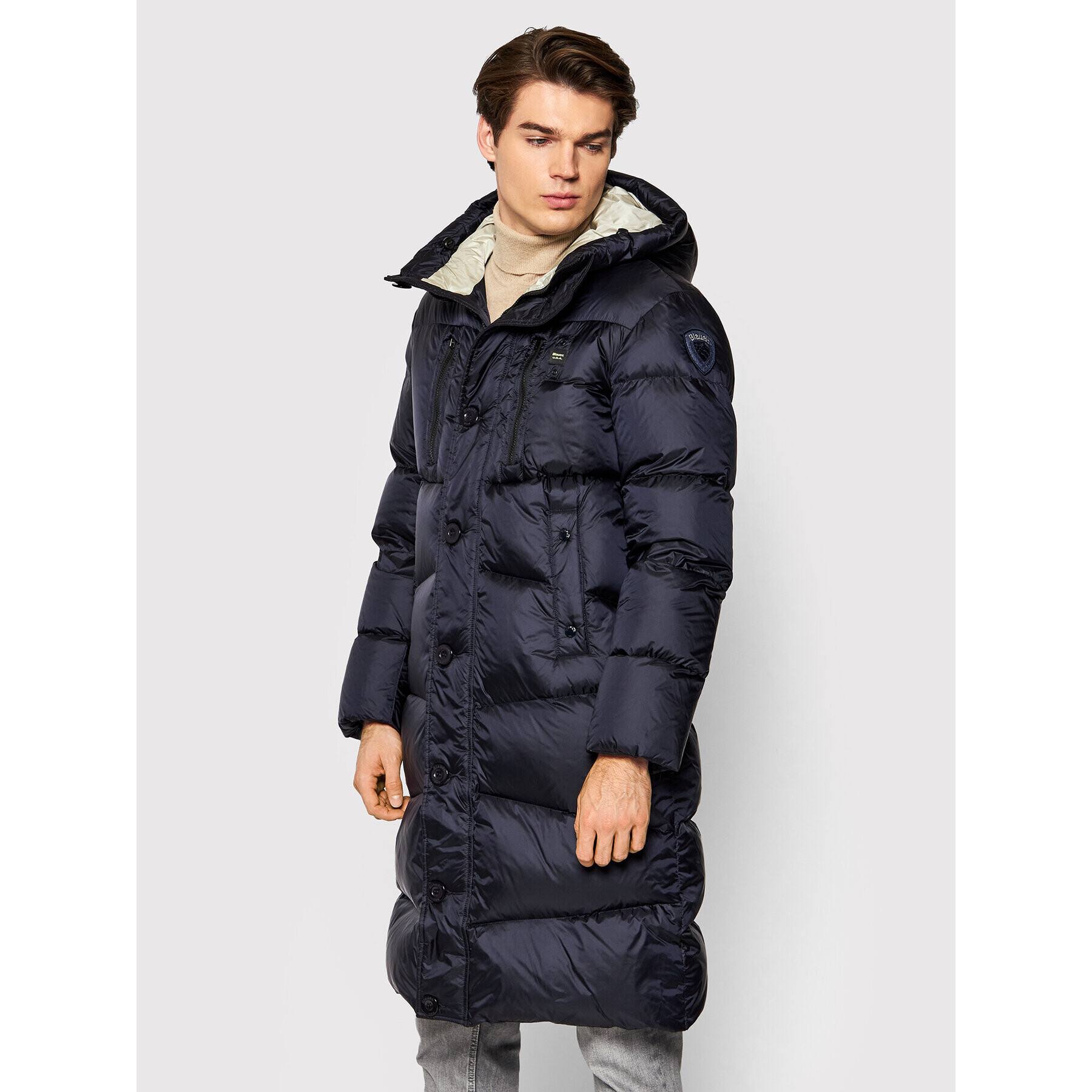 Blauer Geacă din puf Jessie 21WBLUK03059 006047 Bleumarin Regular Fit - Pled.ro