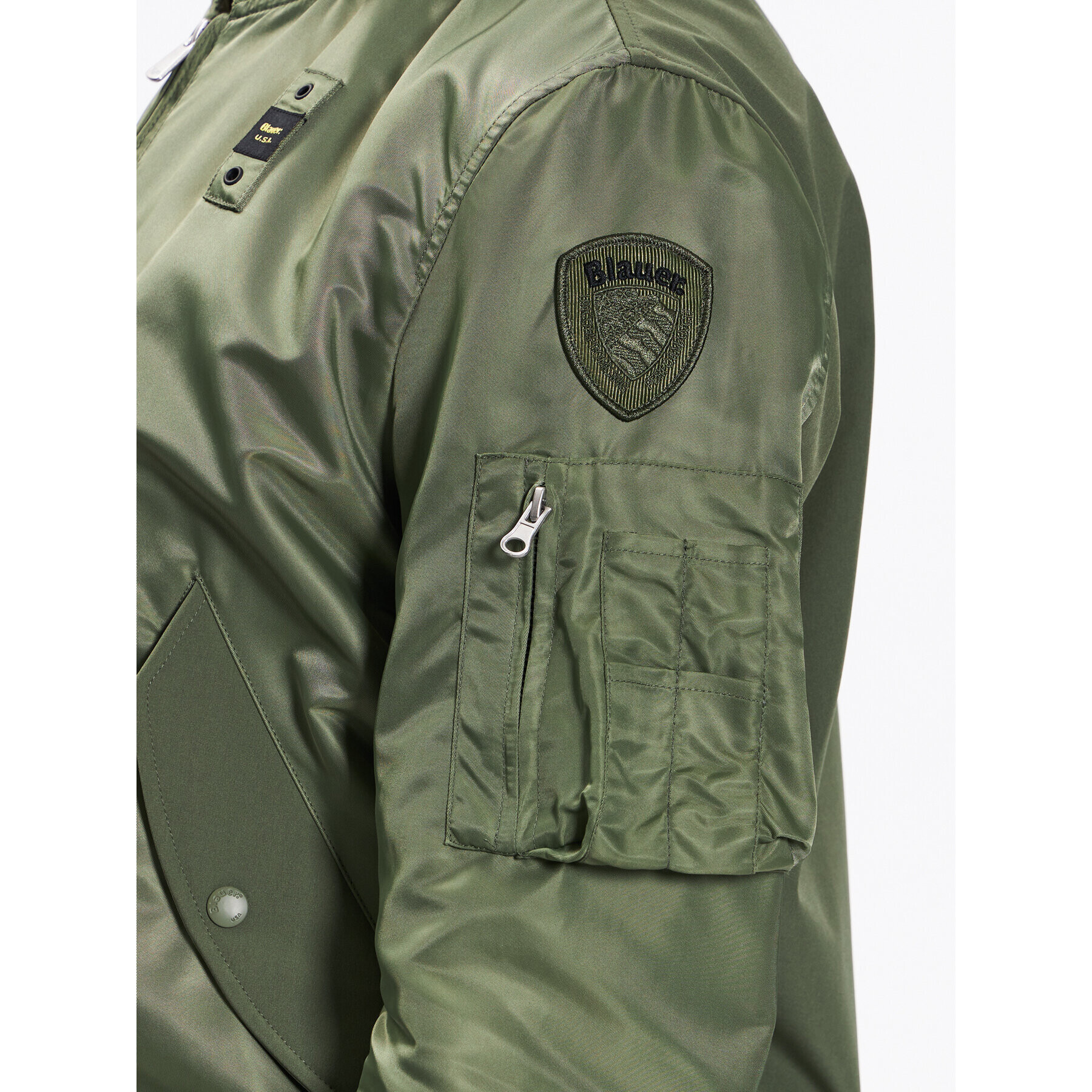 Blauer Geacă Kai 23SBLUC04118 Verde Regular Fit - Pled.ro